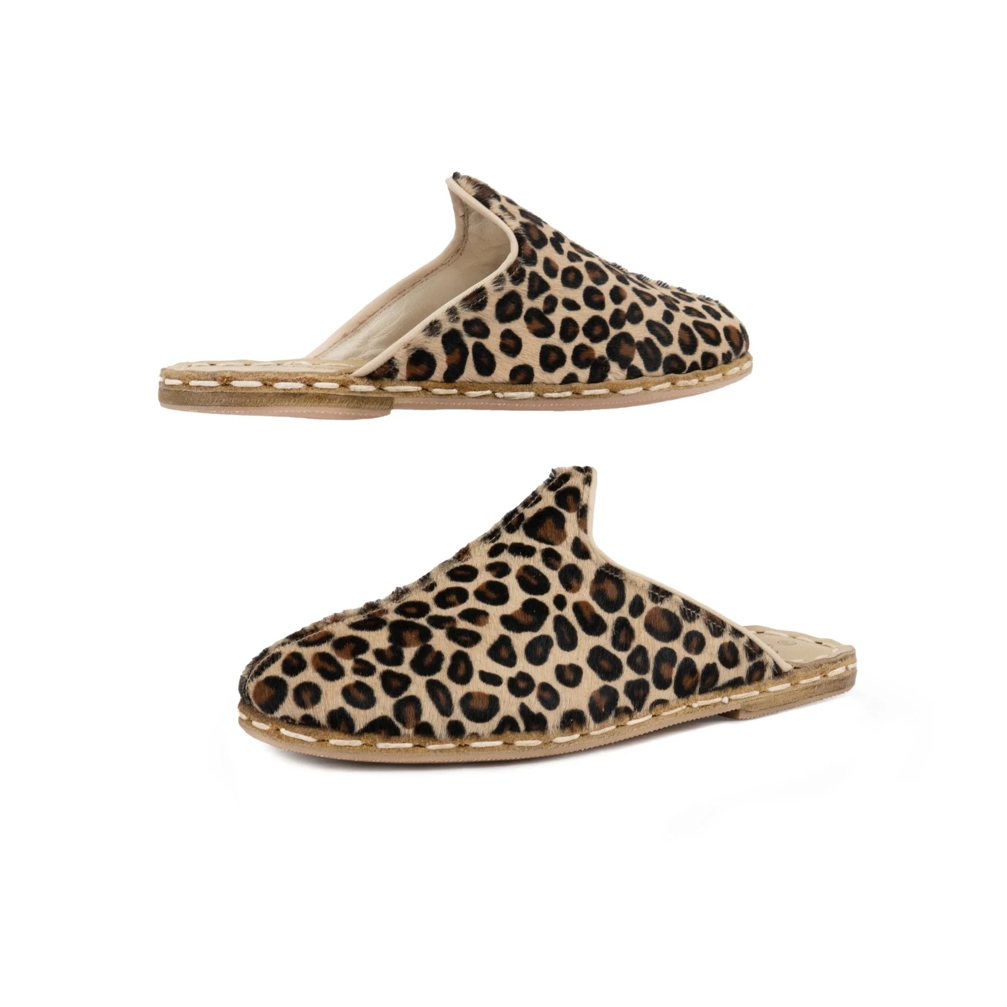 Women's Leather Slippers - Handcrafted Calf Leather Wide Toe Box | Bespoky