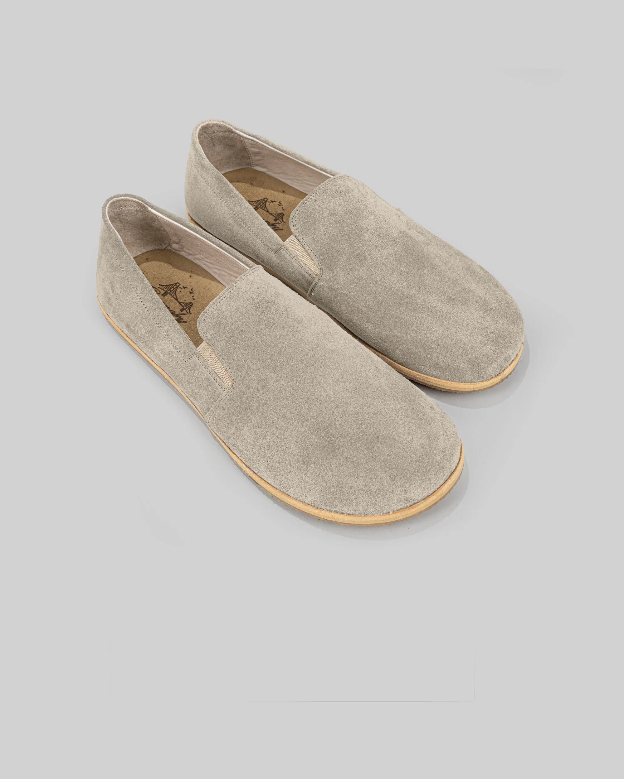 Women's Cream Barefoot Shoes - Handcrafted Calf Leather Wide Toe Box | Bespoky
