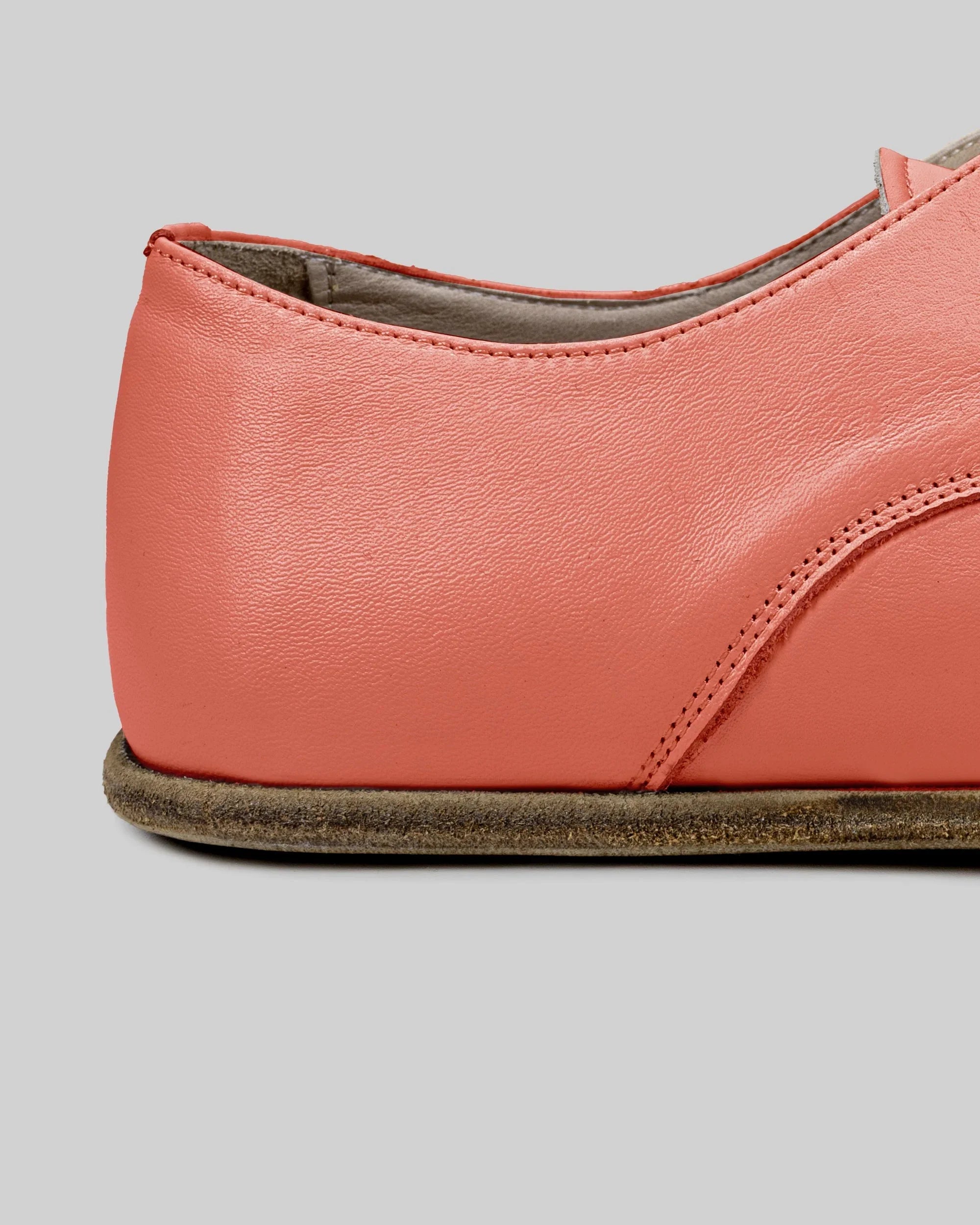 Top view Pomegranate Oxford Shoes - Handcrafted Calf Leather | Bespoky
