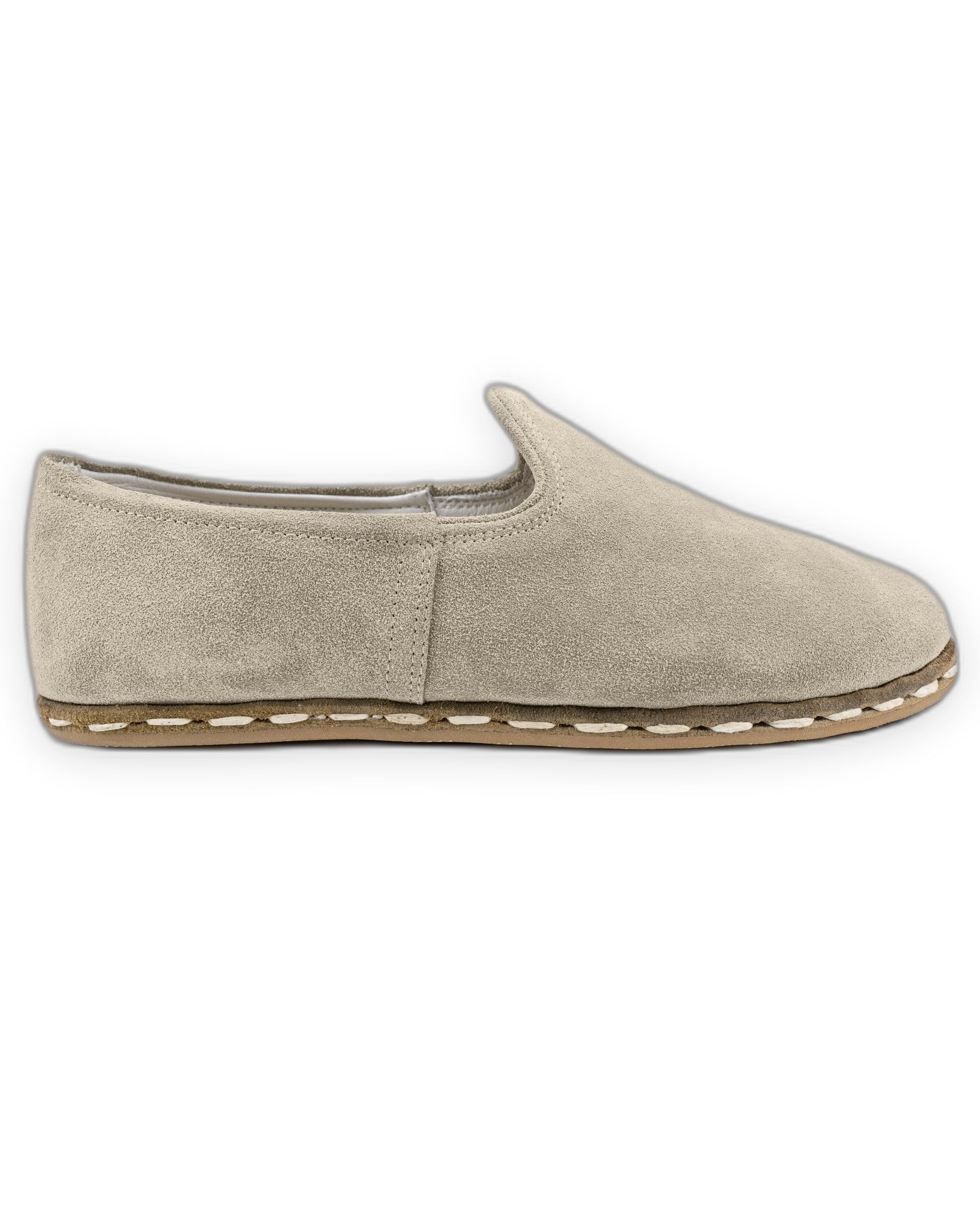Top view Cream Yemeni Shoes - Handcrafted Calf Leather | Bespoky