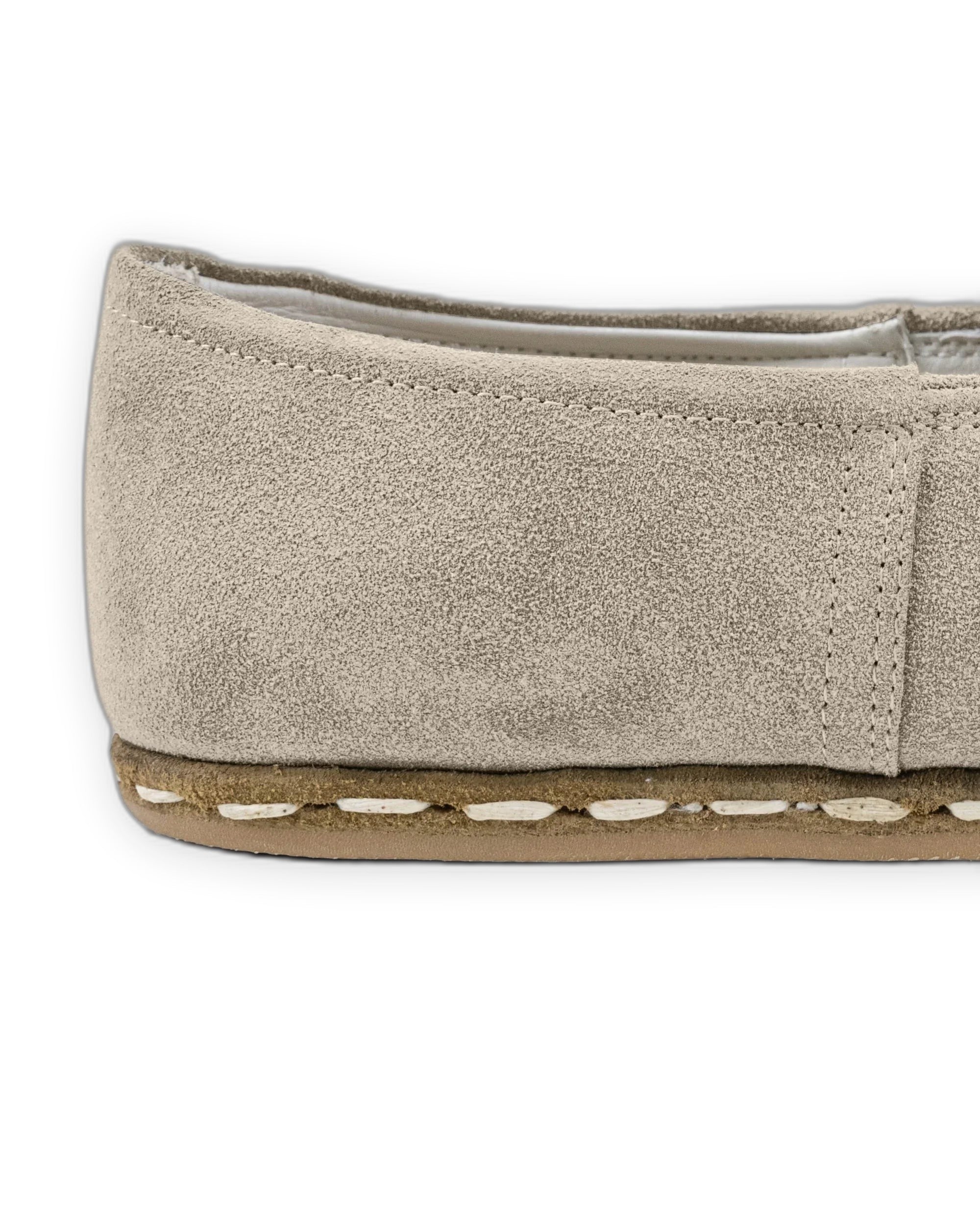 Detail Cream Yemeni Shoes - Handcrafted Calf Leather Turkey | Bespoky