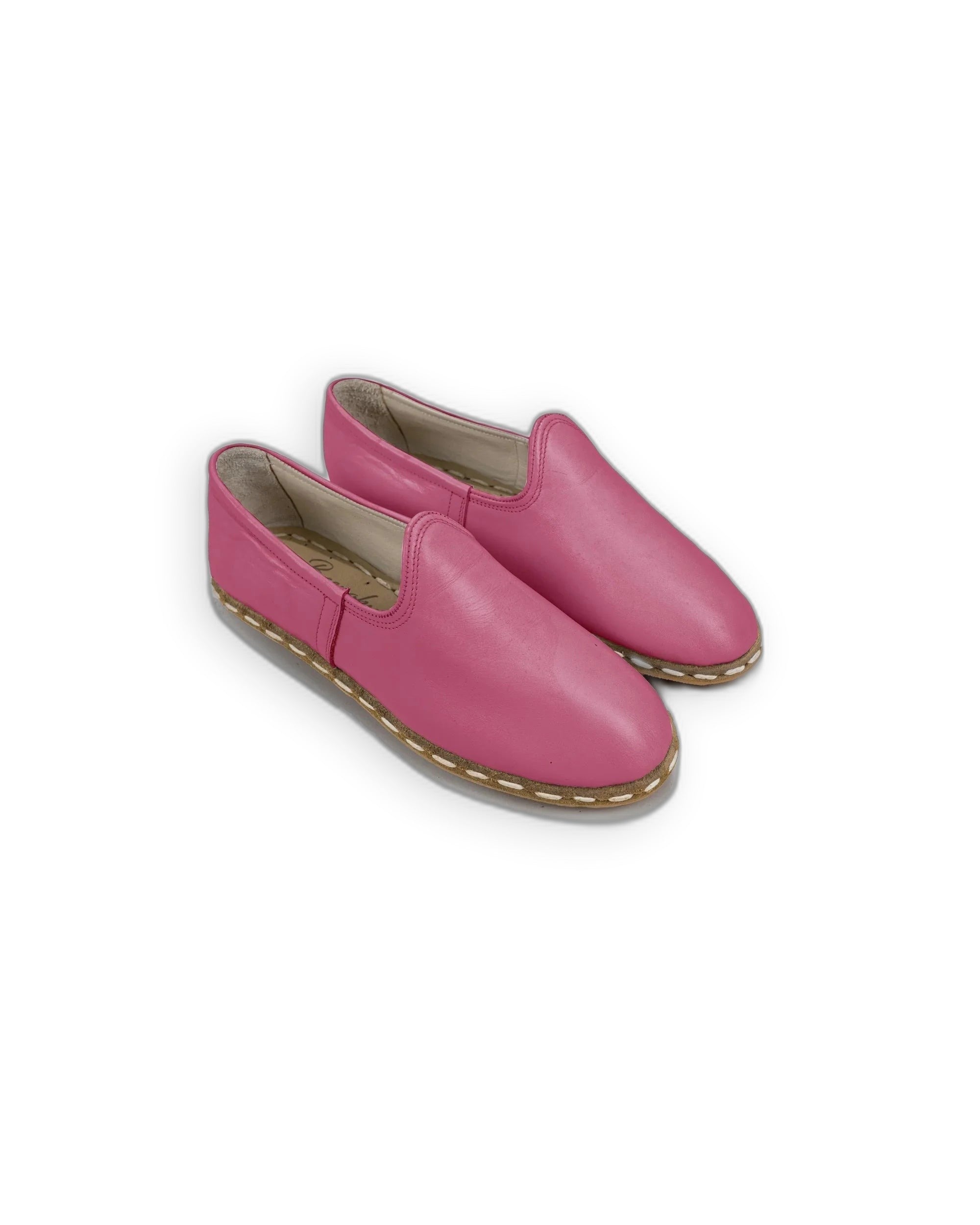 Women's Fuchsia Yemeni Shoes - Handcrafted Calf Leather Wide Toe Box | Bespoky