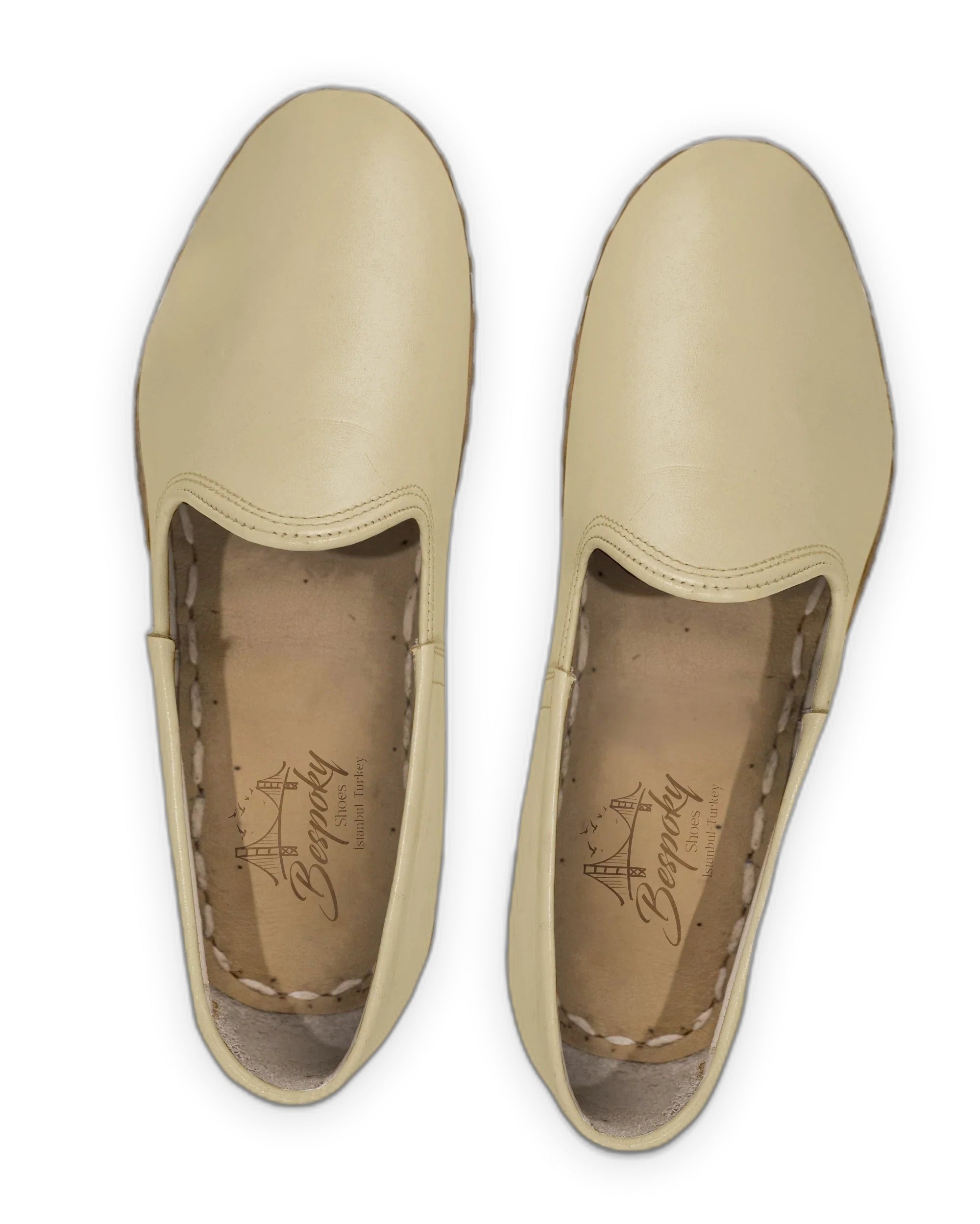 Side view Yellow Yemeni Shoes - Calf Leather Zero Drop | Bespoky