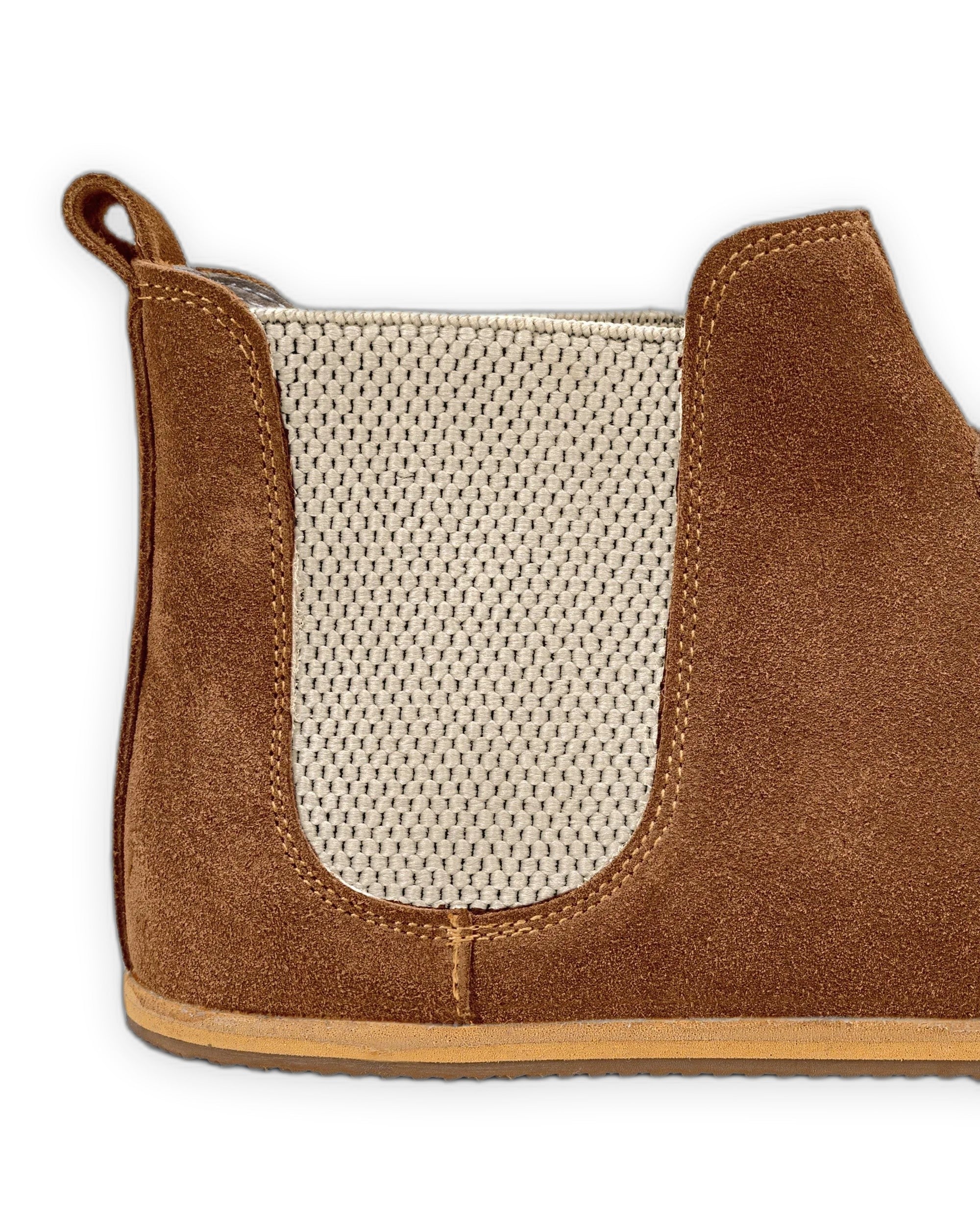 Top view Suede Chelsea Boots - Handcrafted Calf Leather | Bespoky