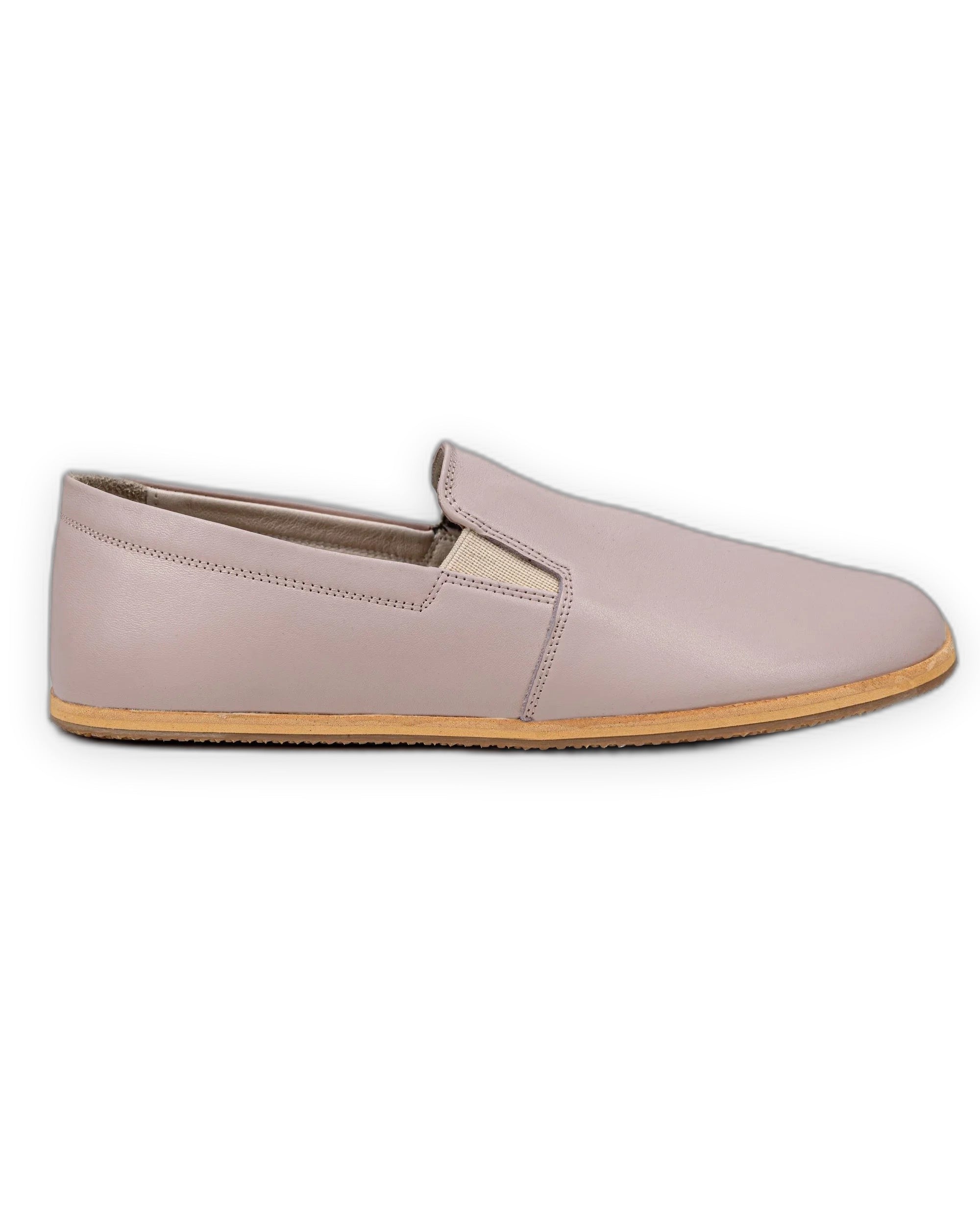 Back view Pink Barefoot Shoes - Calf Leather Handcrafted | Bespoky