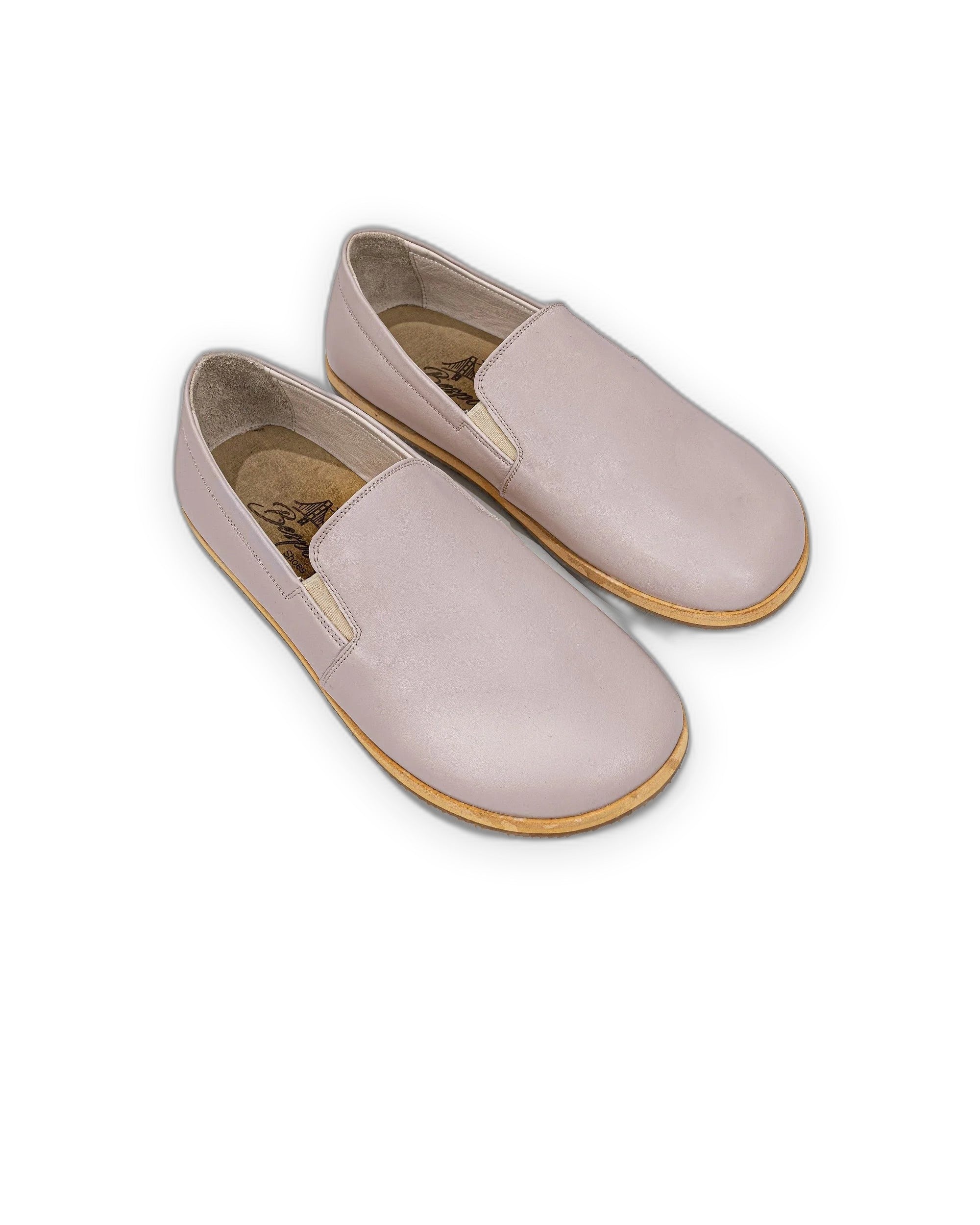 Women's Pink Barefoot Shoes - Handcrafted Calf Leather Wide Toe Box | Bespoky