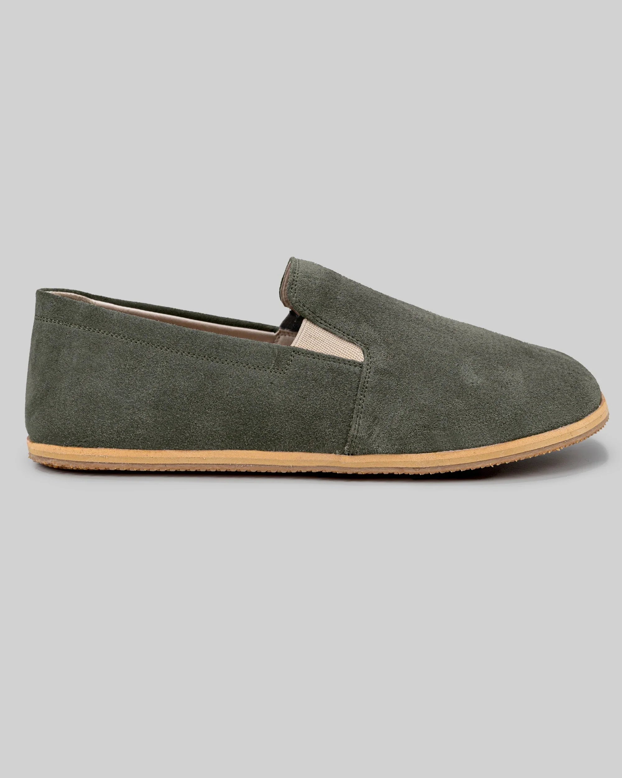 Top view Leather Barefoot Shoes - Handcrafted Calf Leather | Bespoky