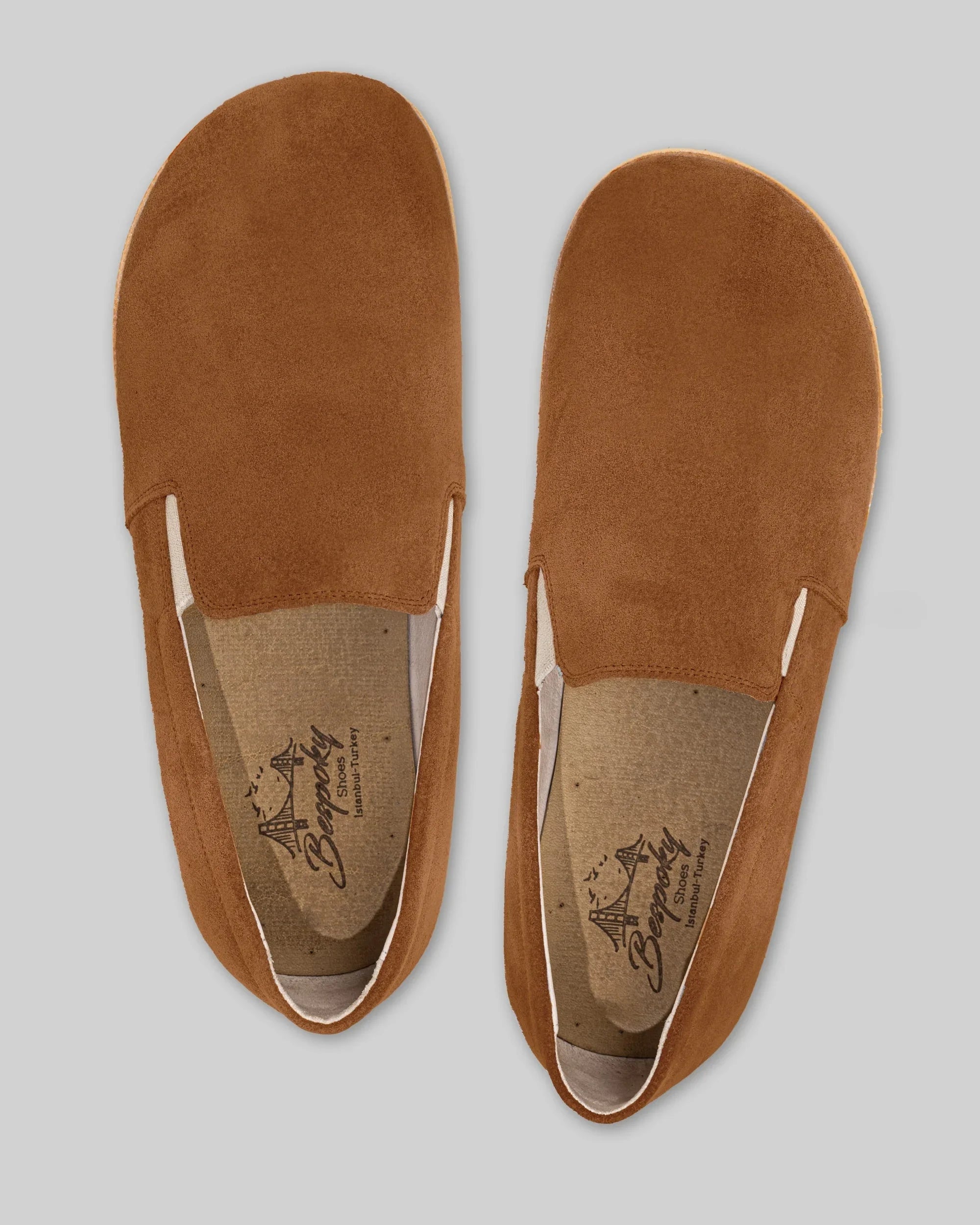 Side view Leather Barefoot Shoes - Calf Leather Zero Drop | Bespoky