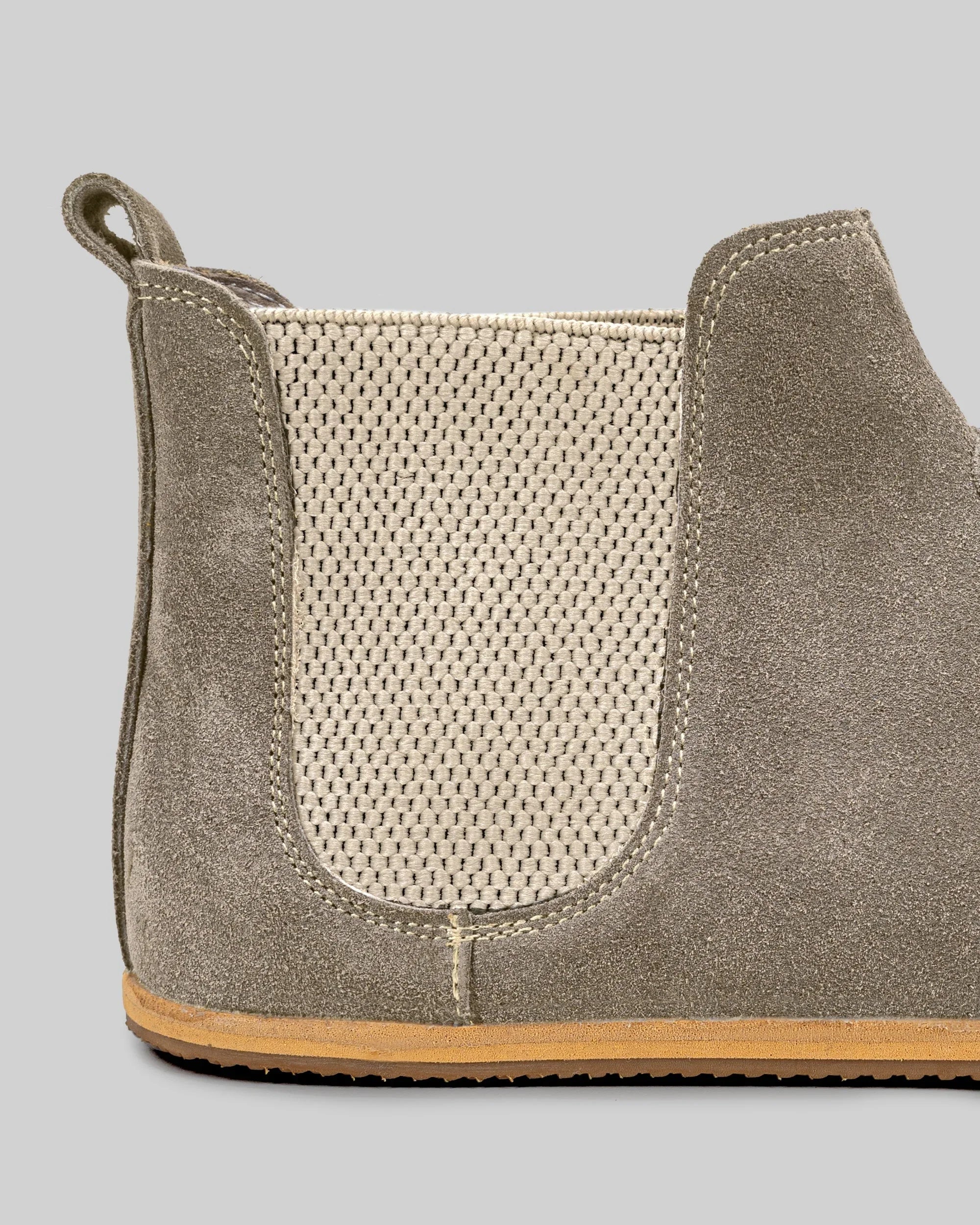 Top view Suede Chelsea Boots - Handcrafted Calf Leather | Bespoky