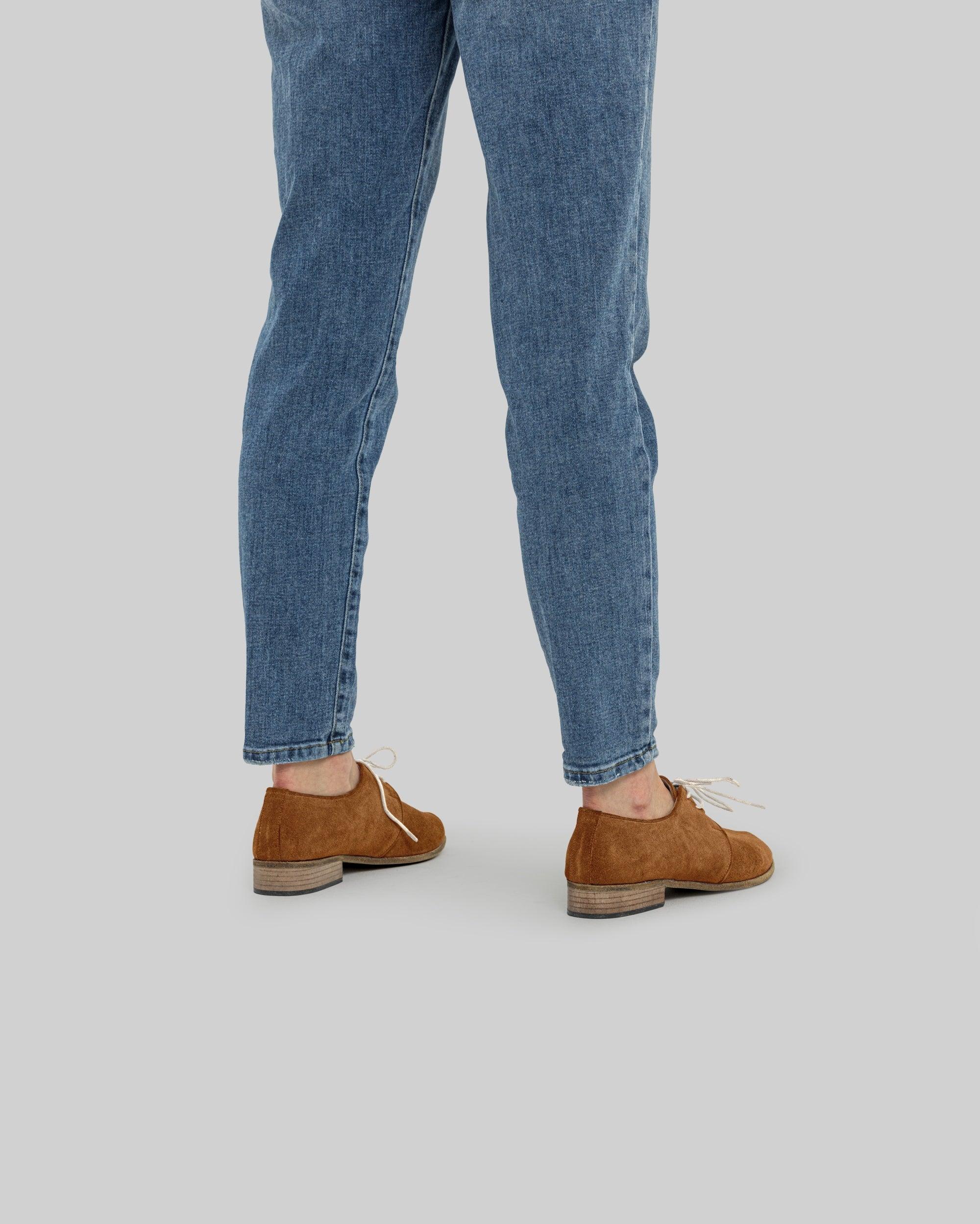 Top view Leather Pointed Toe Oxford - Handcrafted Calf Leather | Bespoky