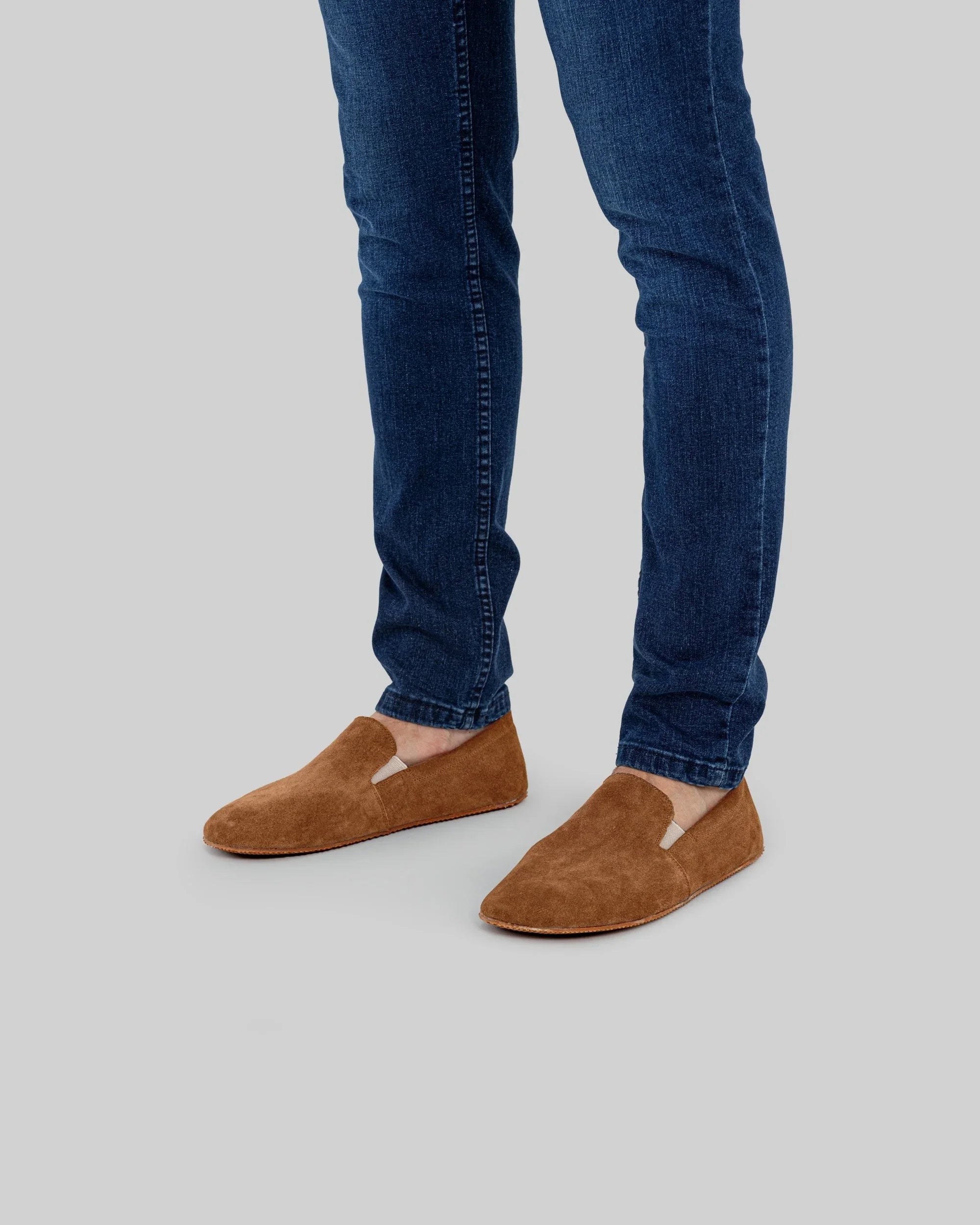 Top view Leather Barefoot Shoes - Handcrafted Calf Leather | Bespoky