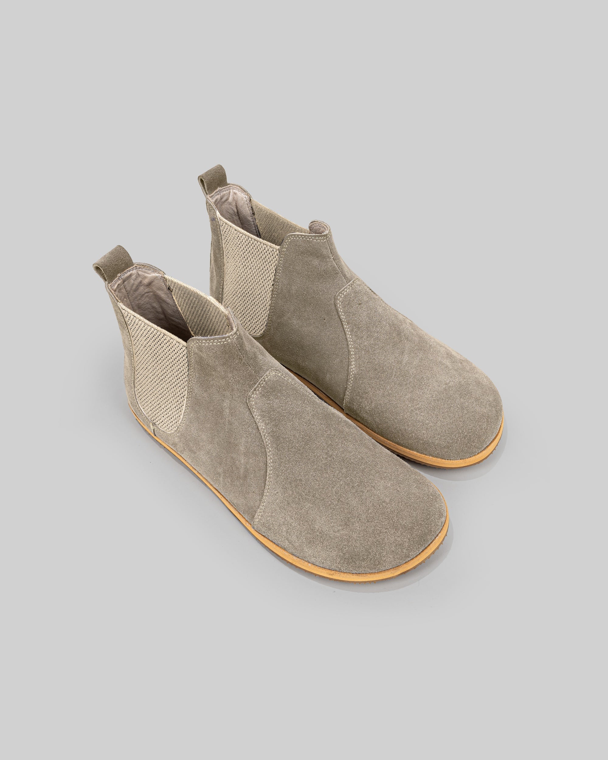 Women's Leather Chelsea Boots - Handcrafted Calf Leather Wide Toe Box | Bespoky