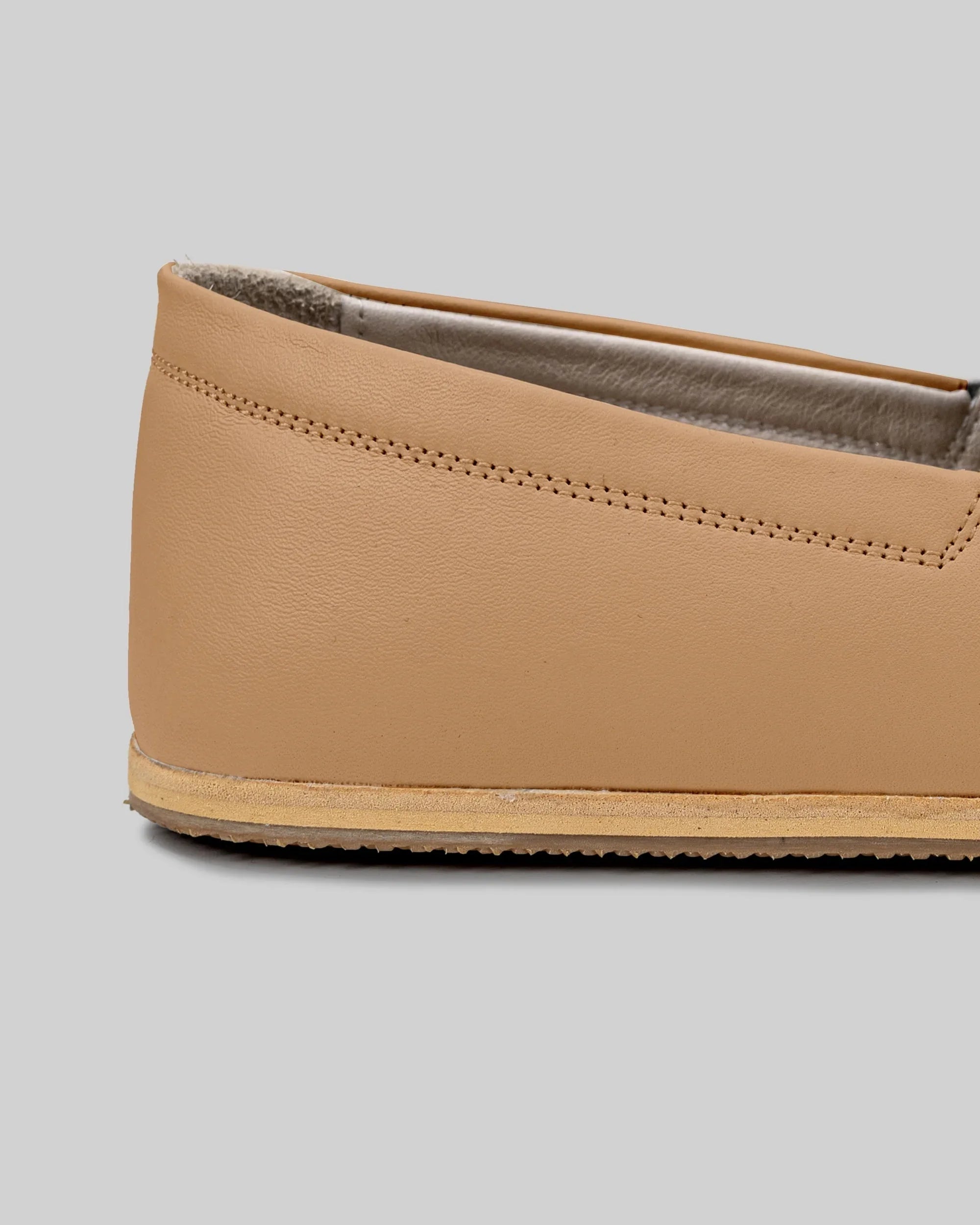Sole detail Undyed Barefoot Shoes - Zero Drop Calf Leather | Bespoky