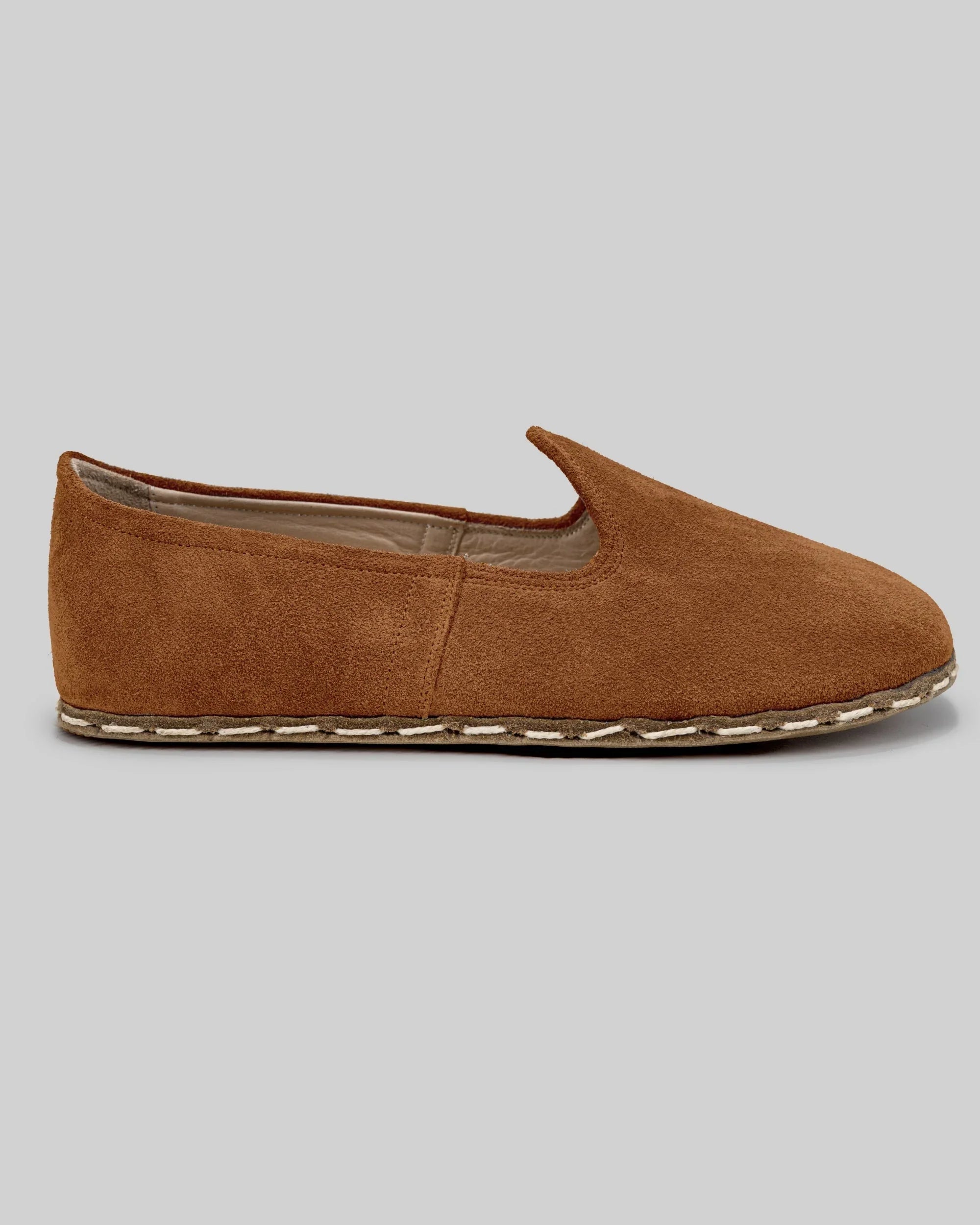 Pair Leather Barefoot Yemeni - Barefoot Wide Toe Calf Leather | Bespoky