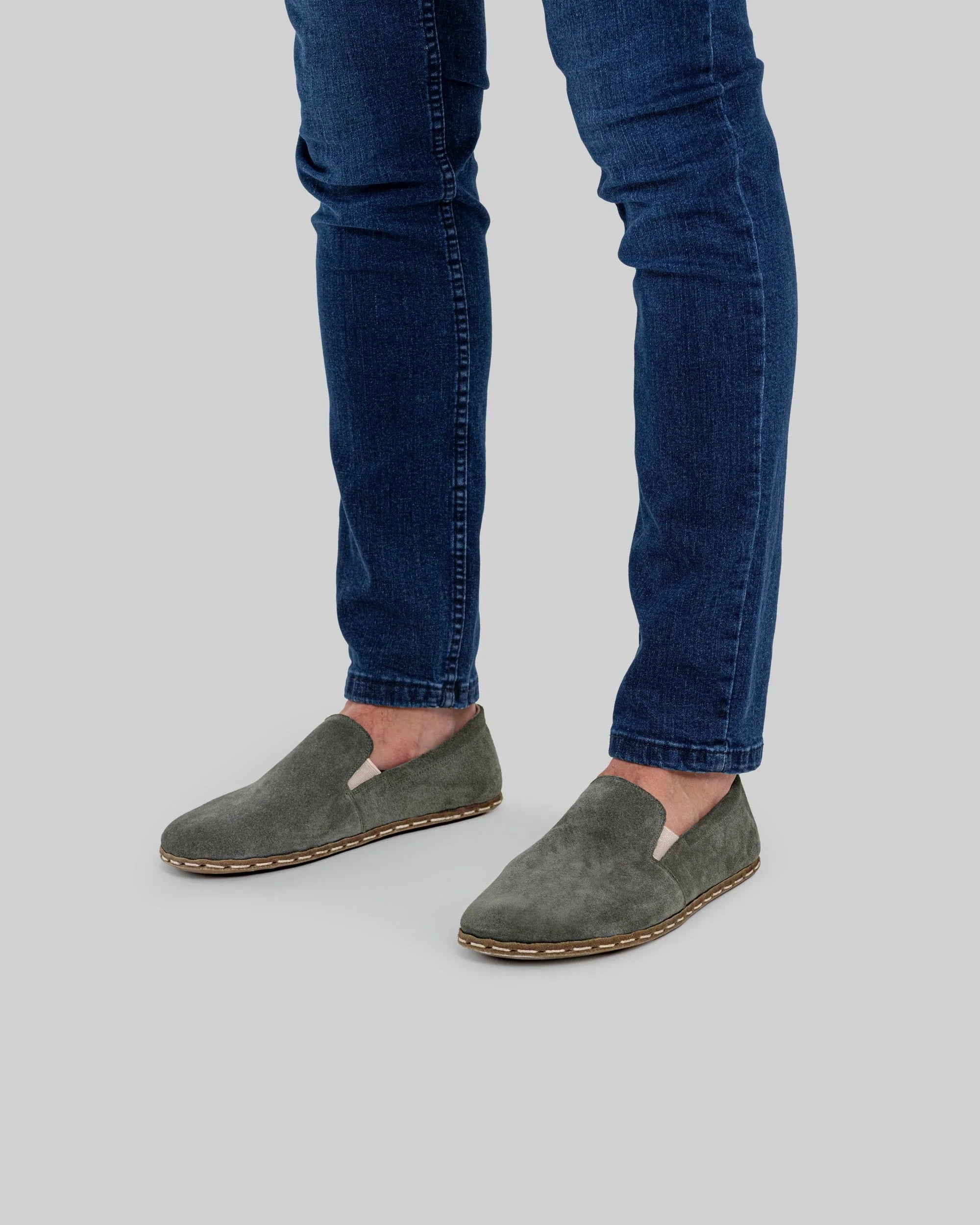 Side view Leather Barefoot Shoes - Calf Leather Zero Drop | Bespoky
