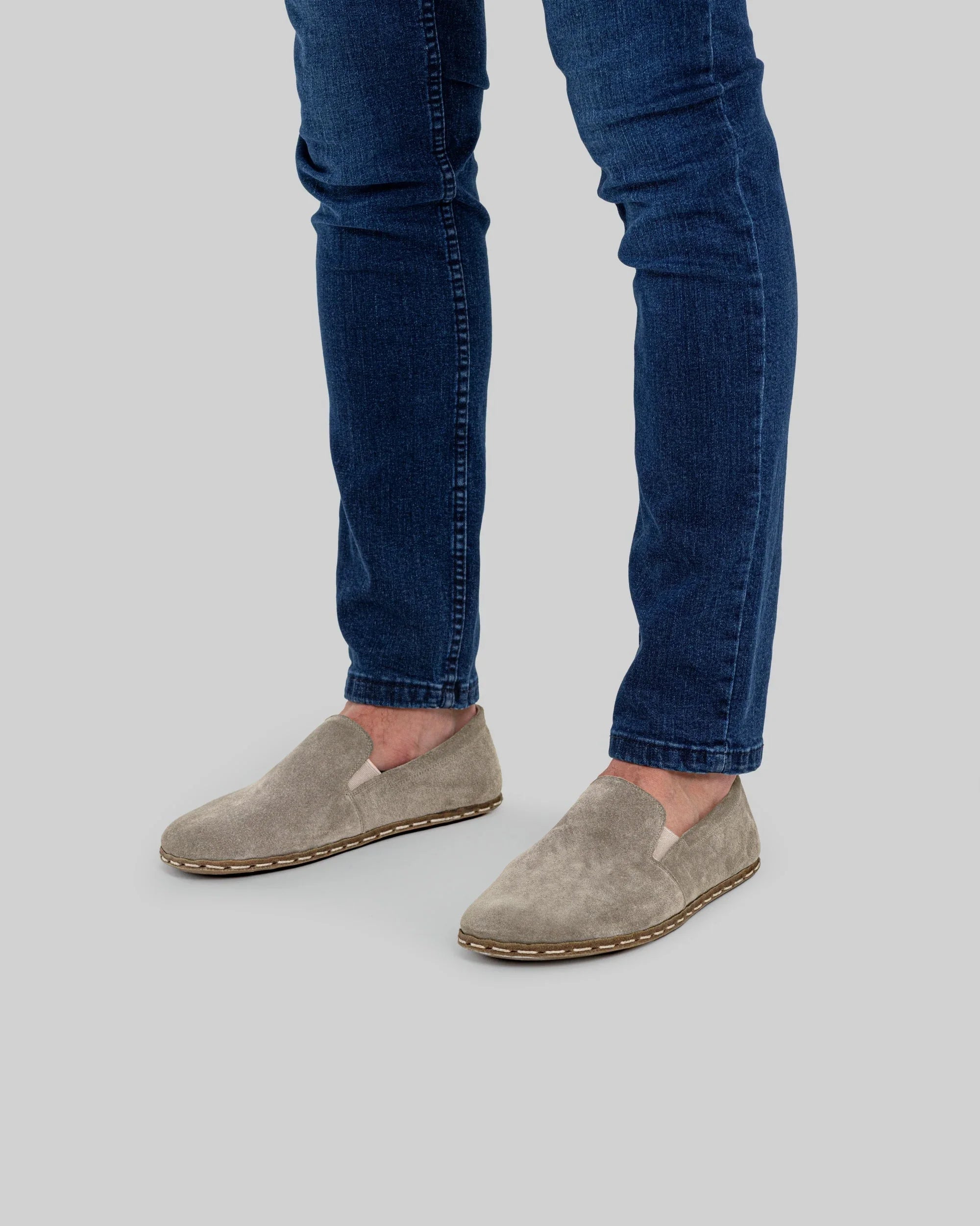 Side view Leather Barefoot Shoes - Calf Leather Zero Drop | Bespoky