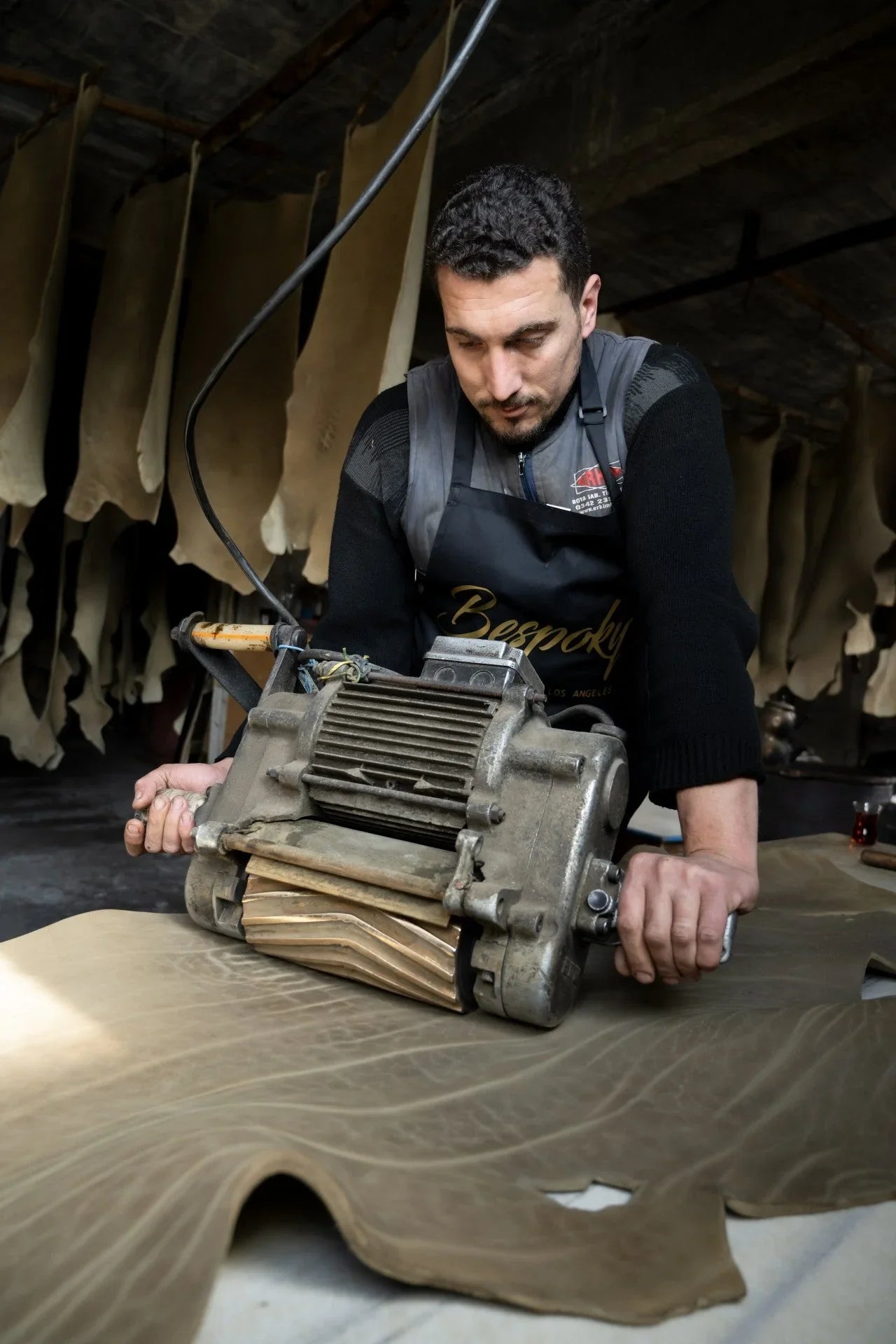 Sole detail Jean Blue Oxford Shoes - Zero Drop Calf Leather | Bespoky