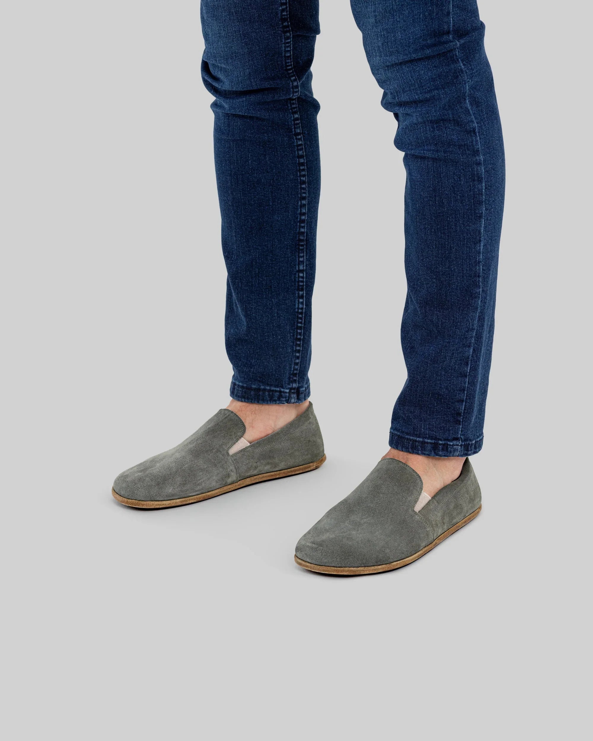 Side view Leather Barefoot Shoes - Calf Leather Zero Drop | Bespoky