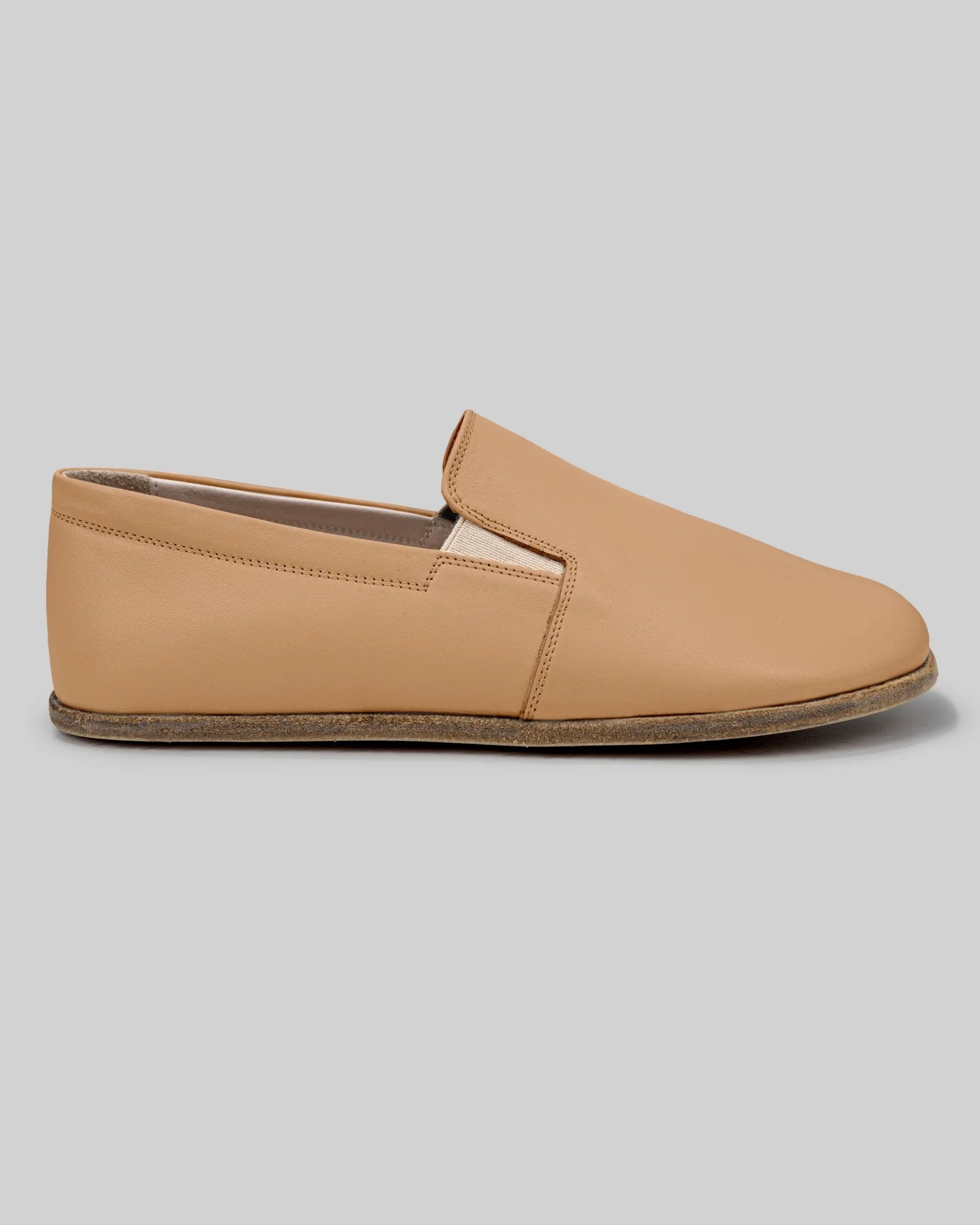 Sole detail Undyed Barefoot Shoes - Zero Drop Calf Leather | Bespoky