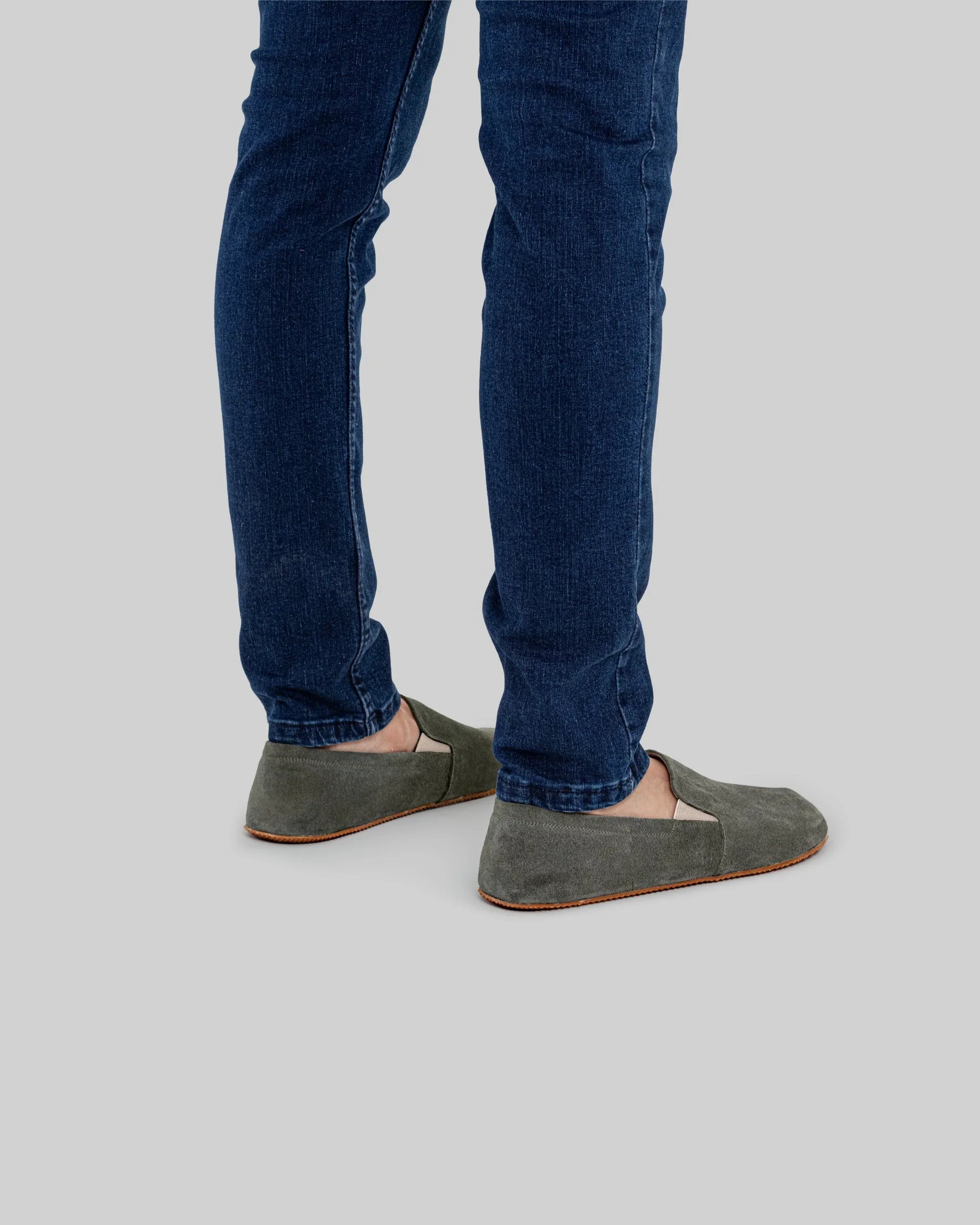 Detail Leather Barefoot Shoes - Handcrafted Calf Leather Turkey | Bespoky