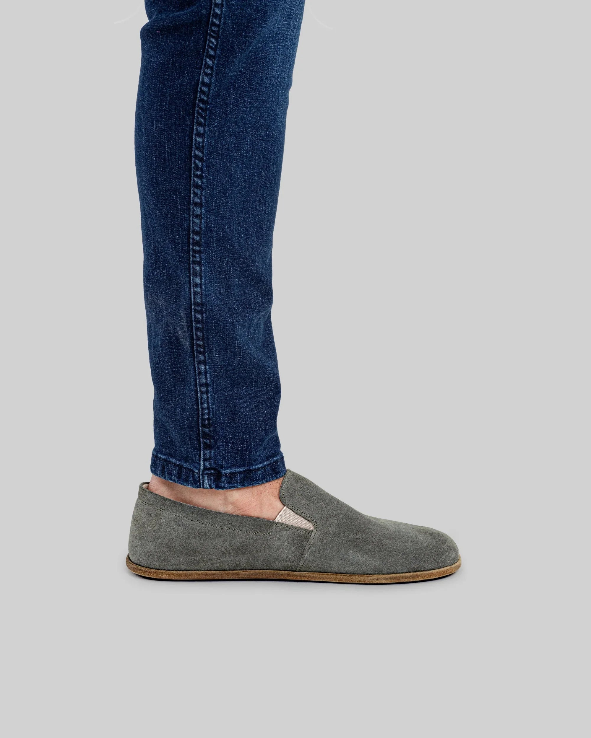 Detail Leather Barefoot Shoes - Handcrafted Calf Leather Turkey | Bespoky