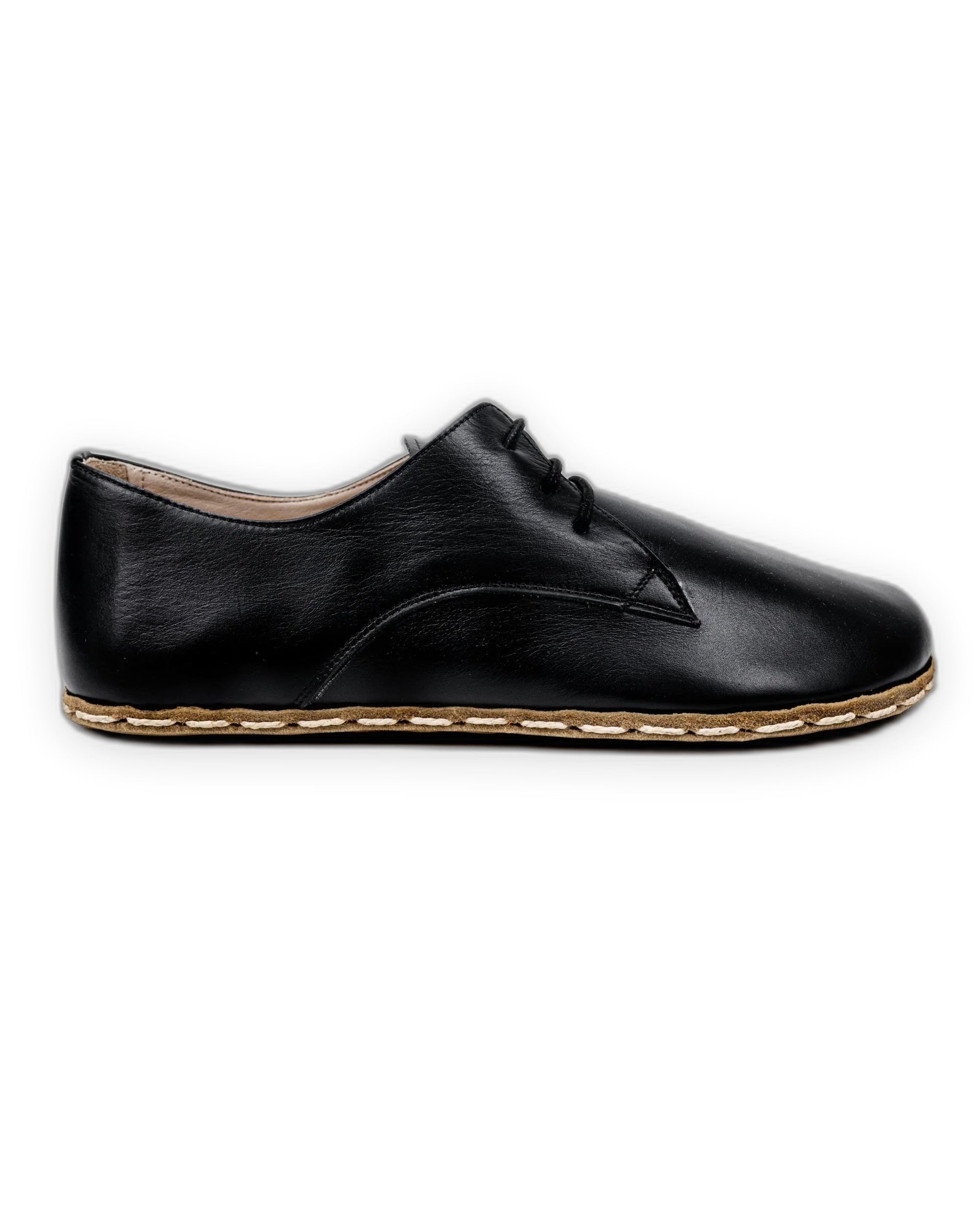 Close-up calf leather - Black Oxford Shoes Detail | Bespoky