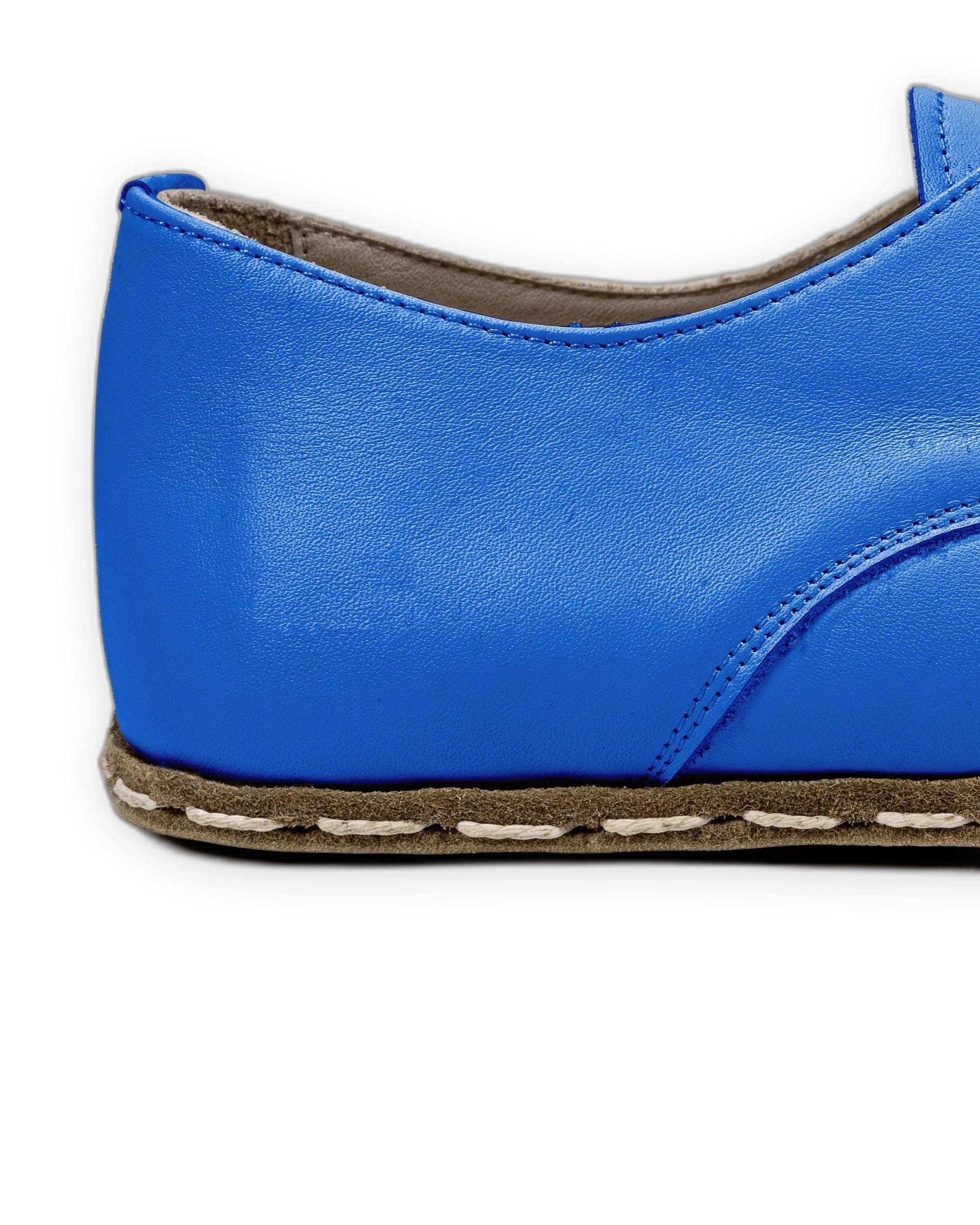 Top view Blue Oxford Shoes - Handcrafted Calf Leather | Bespoky