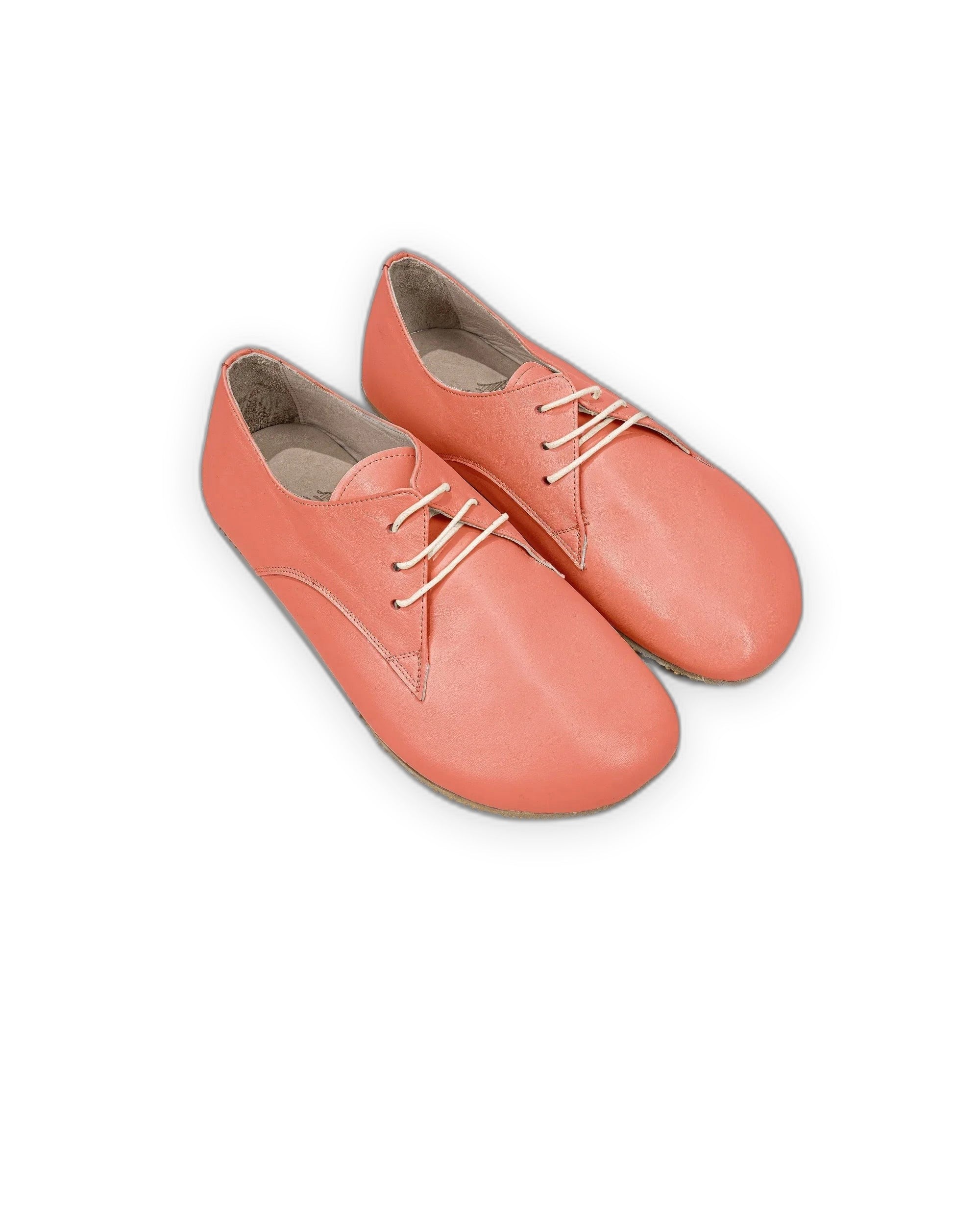 Men's Pomegranate Oxford Shoes - Handcrafted Calf Leather Wide Toe Box | Bespoky