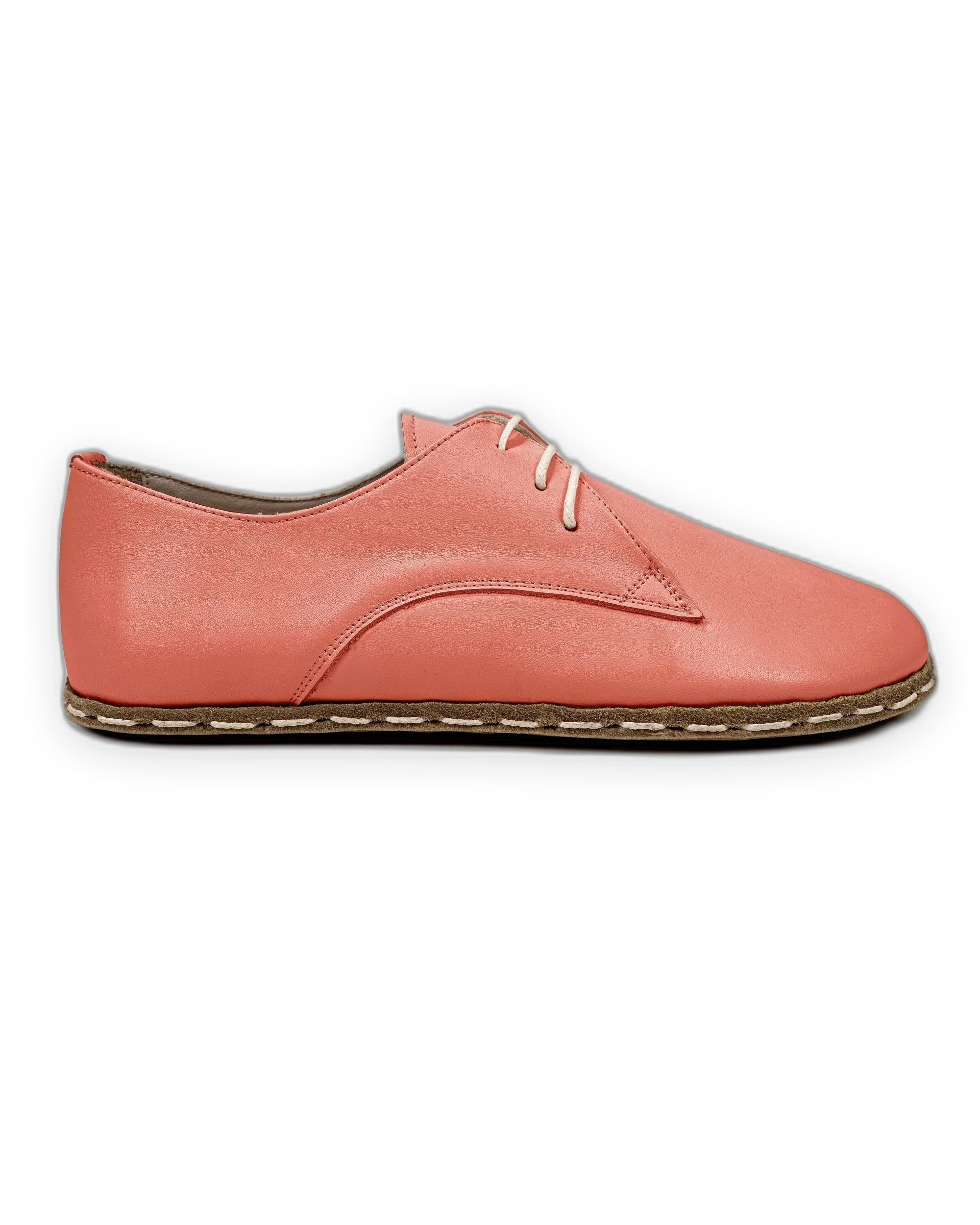 Top view Pomegranate Oxford Shoes - Handcrafted Calf Leather | Bespoky