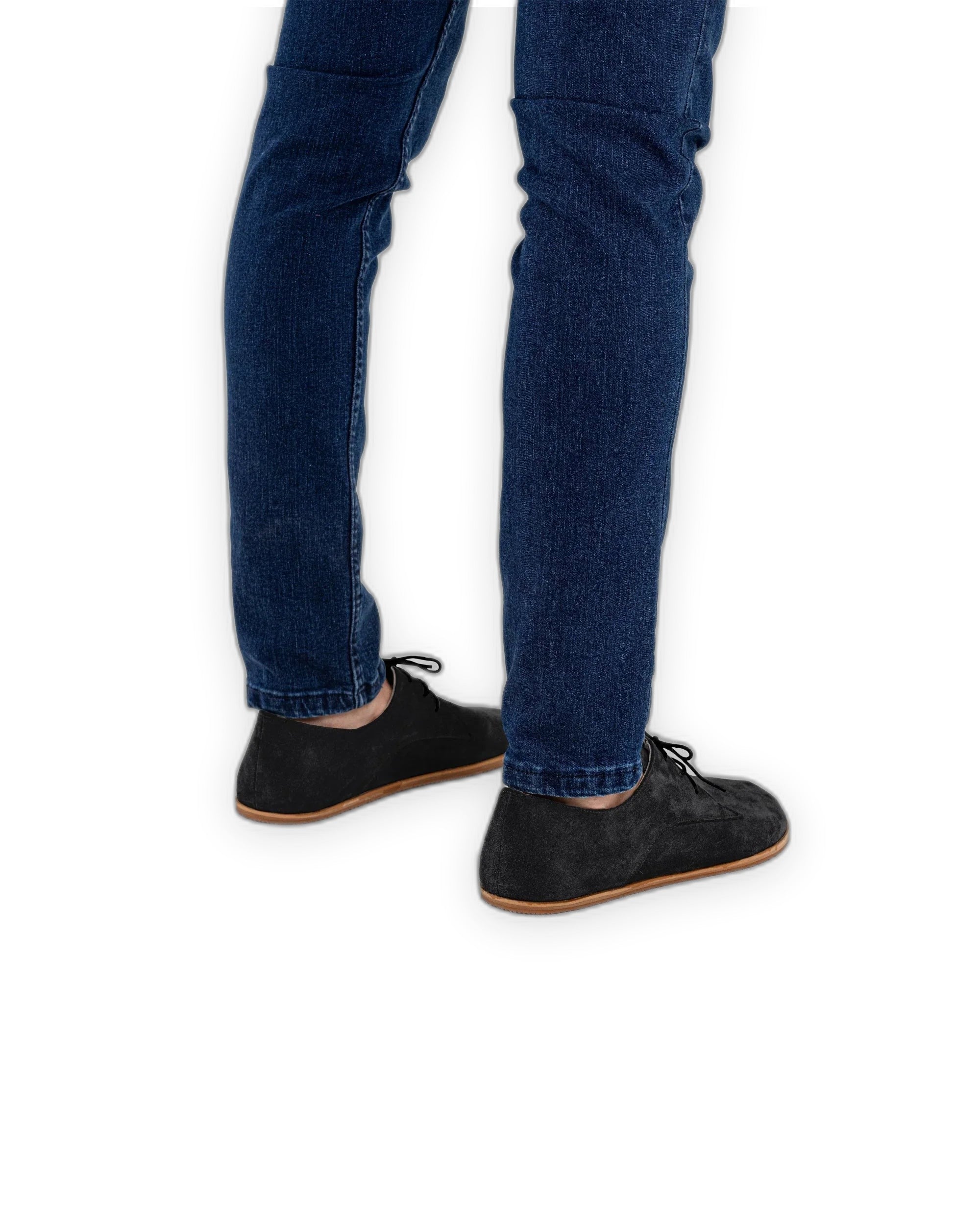 Detail Black Oxford Shoes - Handcrafted Calf Leather Turkey | Bespoky