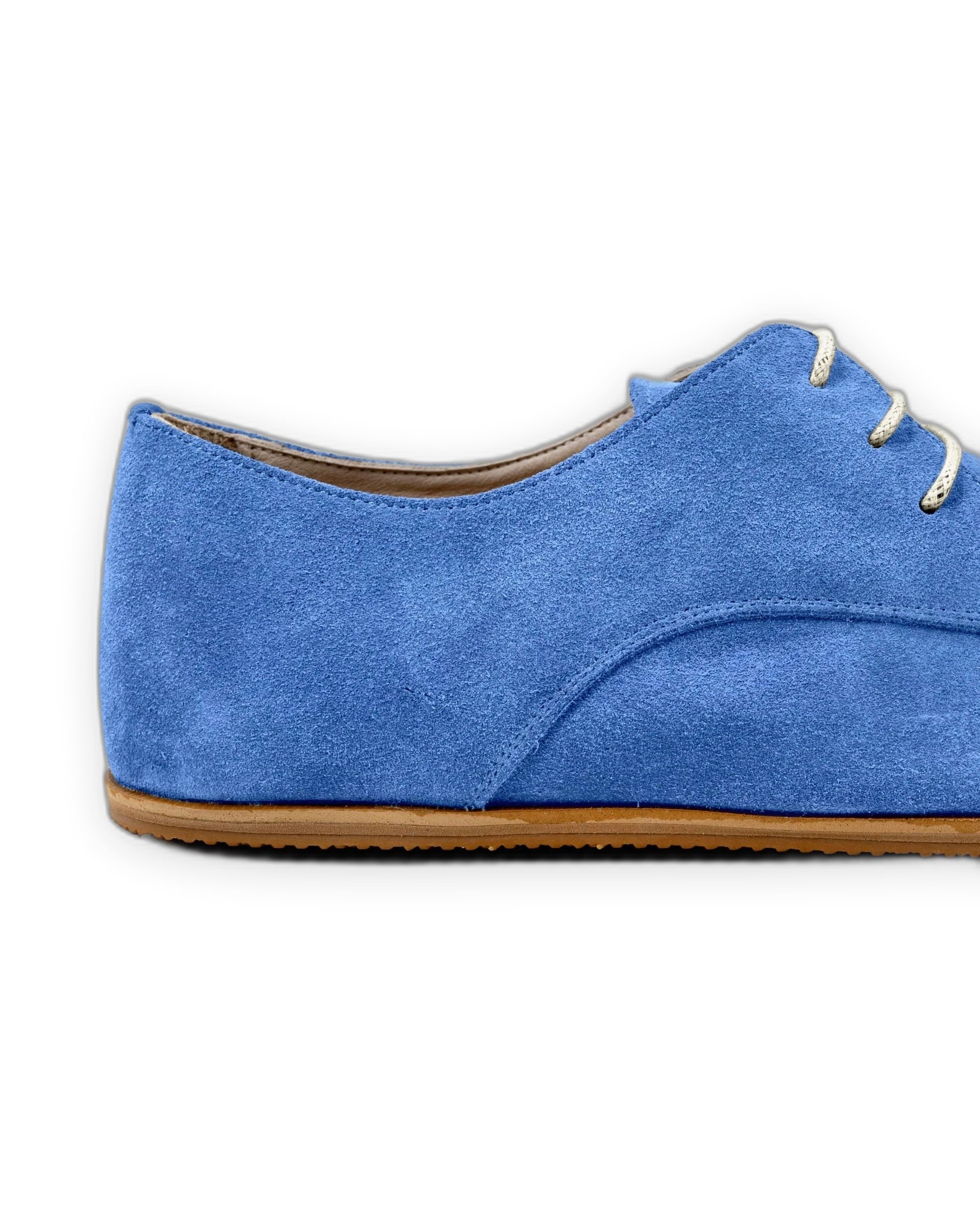 Top view Blue Oxford Shoes - Handcrafted Calf Leather | Bespoky