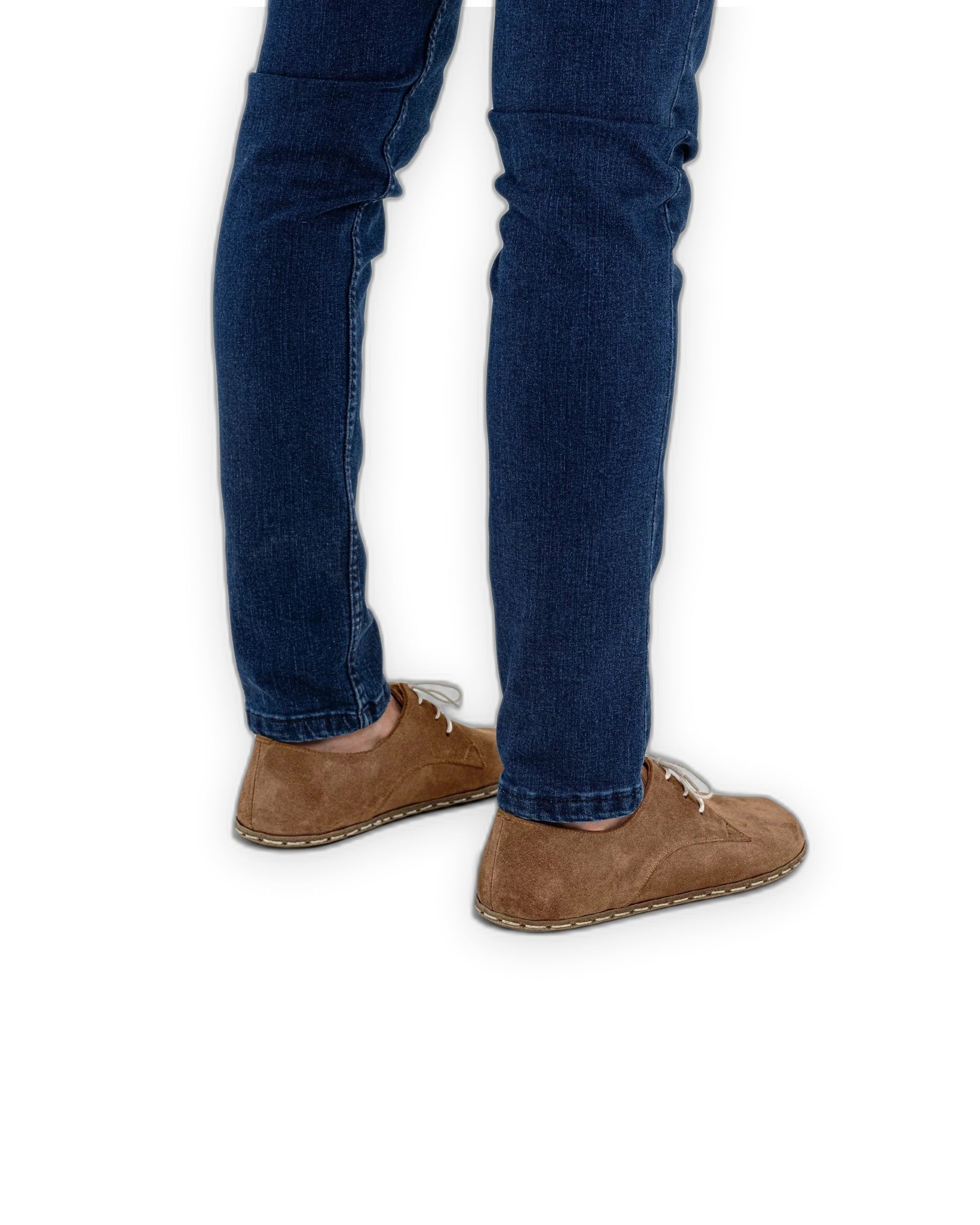 Top view Tan Oxford Shoes - Handcrafted Calf Leather | Bespoky