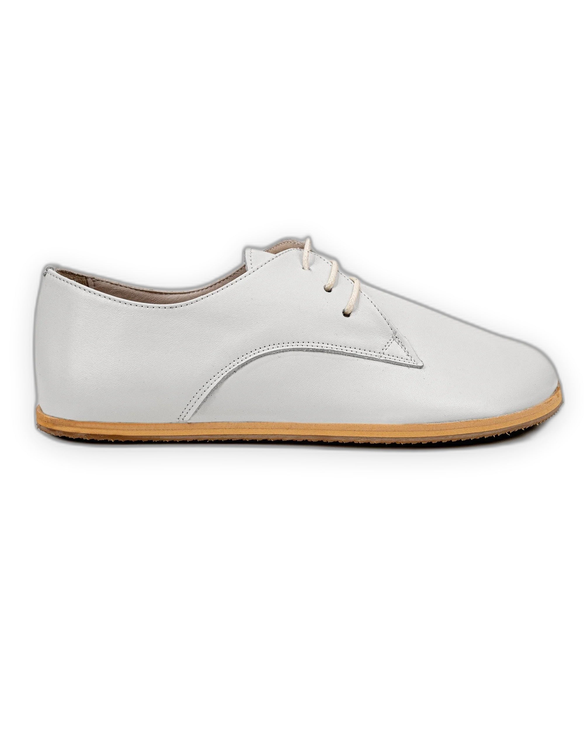 Close-up calf leather - White Oxford Shoes Detail | Bespoky