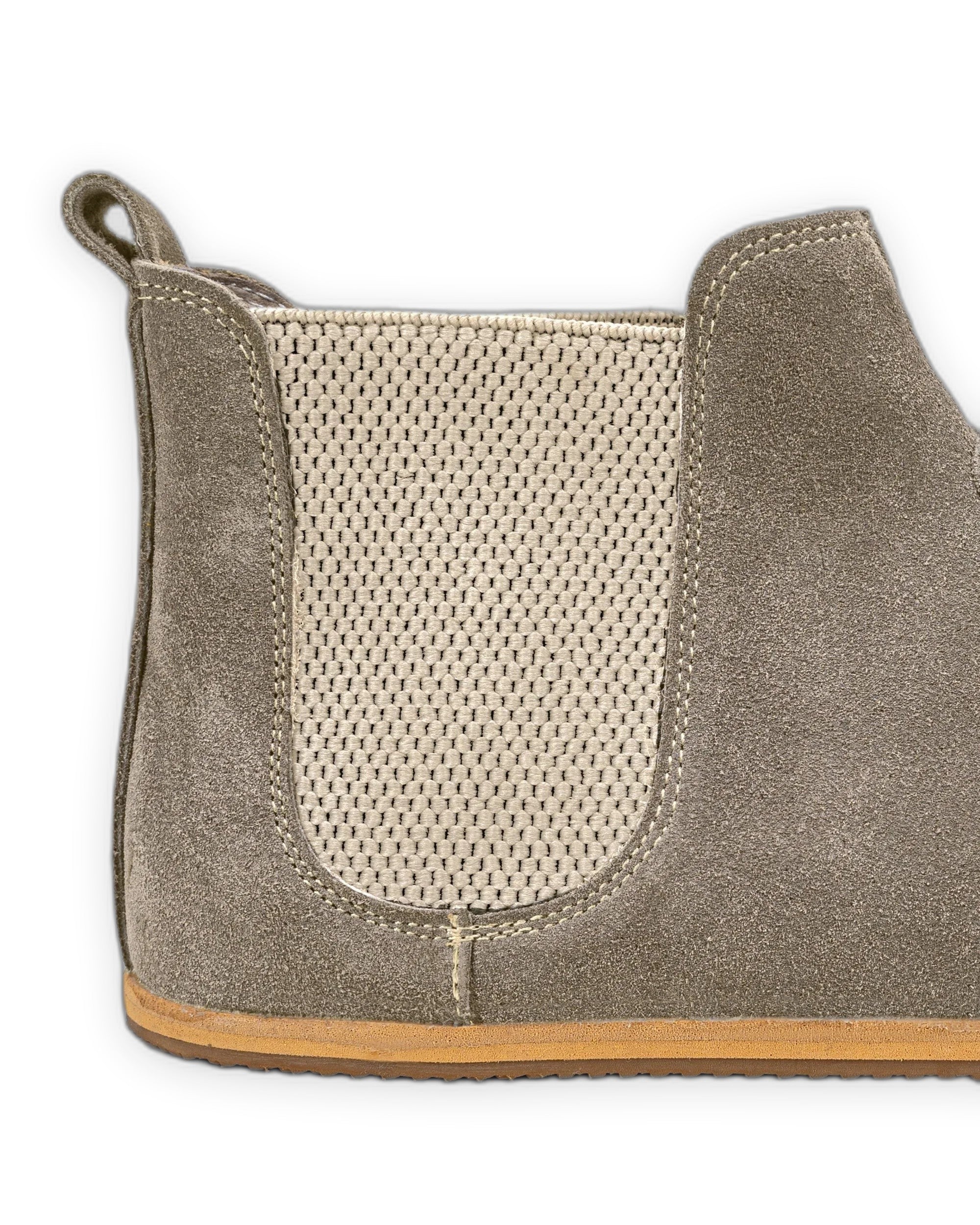 Top view Suede Chelsea Boots - Handcrafted Calf Leather | Bespoky