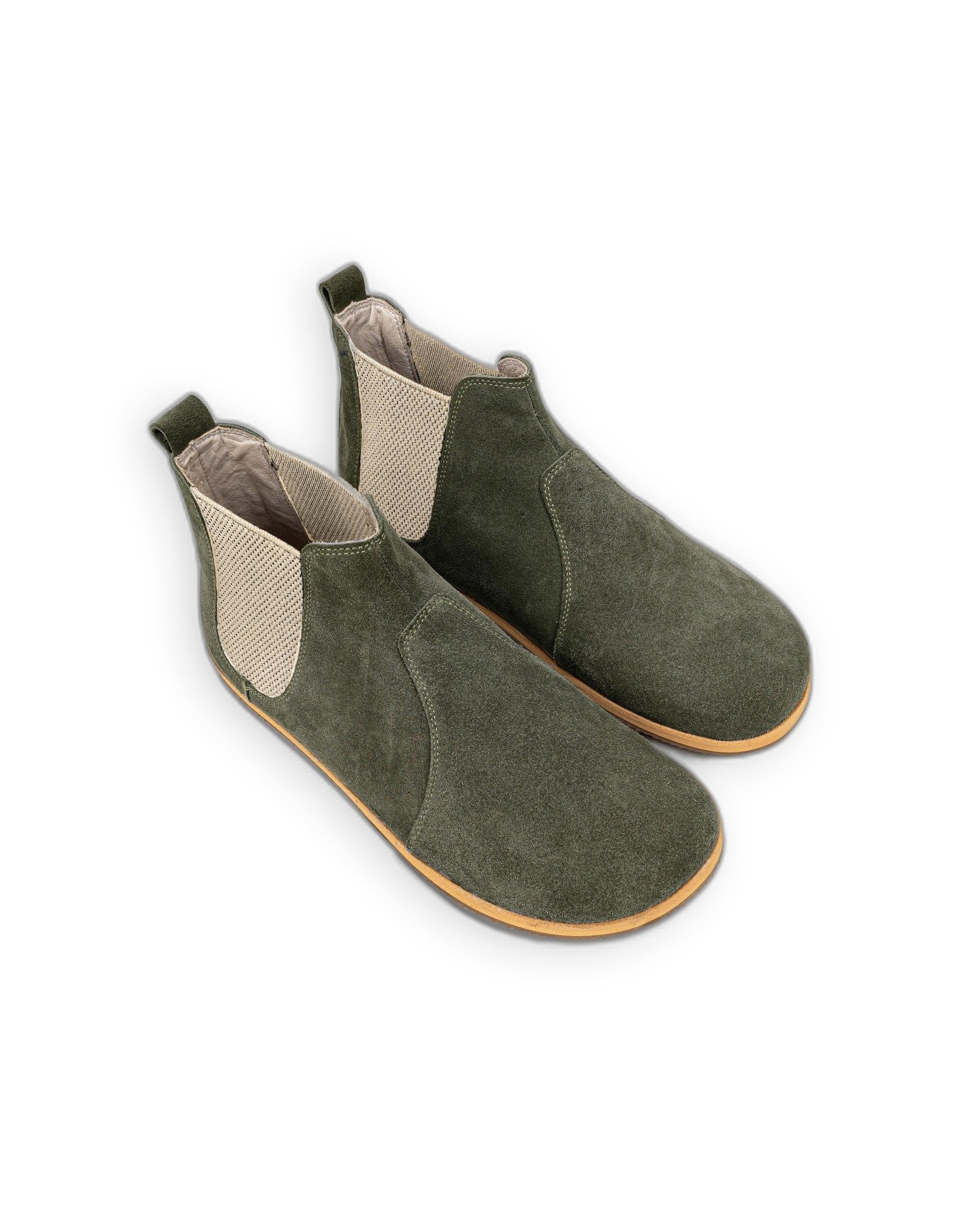 Women's Leather Chelsea Boots - Handcrafted Calf Leather Wide Toe Box | Bespoky