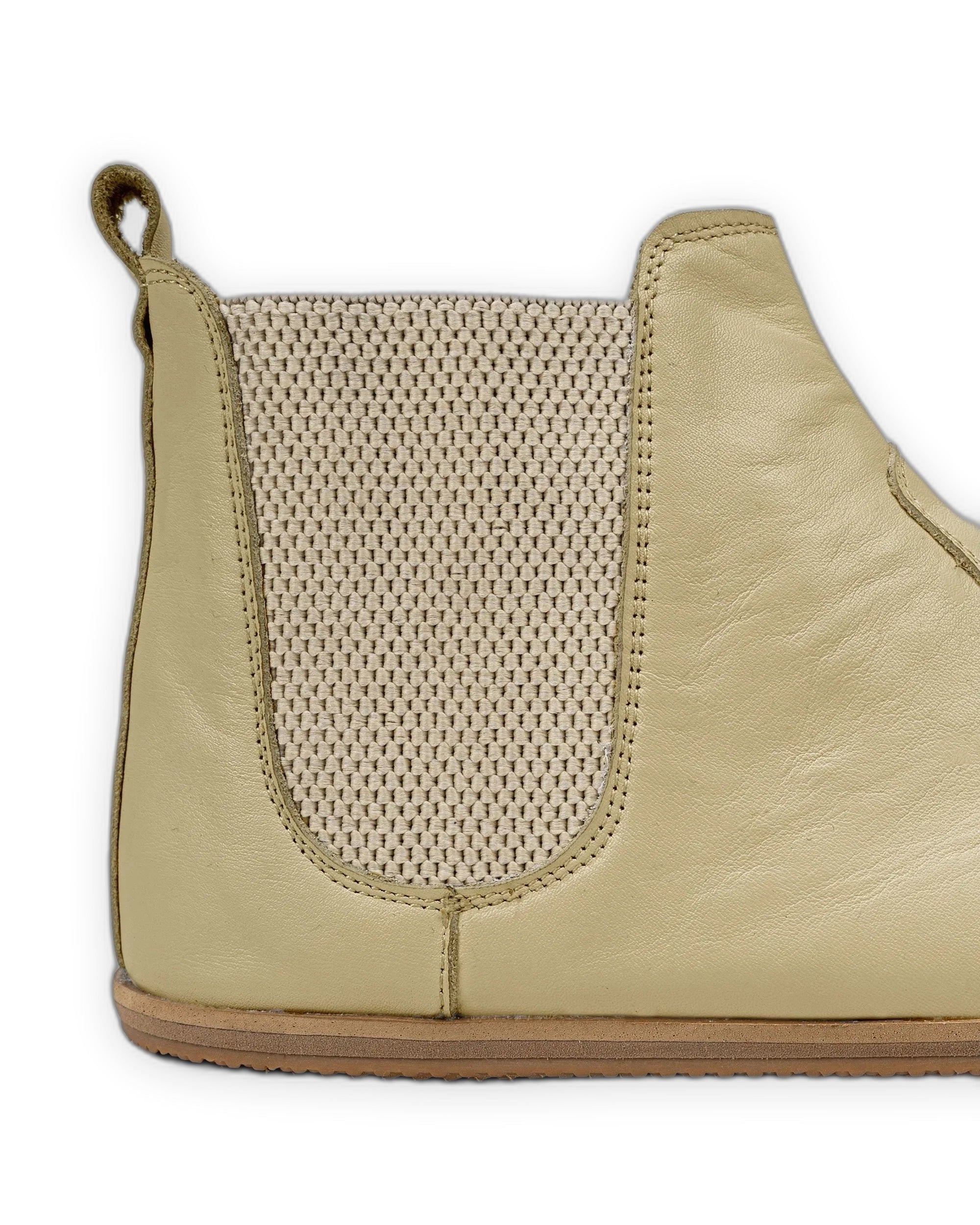 Top view Yellow Chelsea Boots - Handcrafted Calf Leather | Bespoky