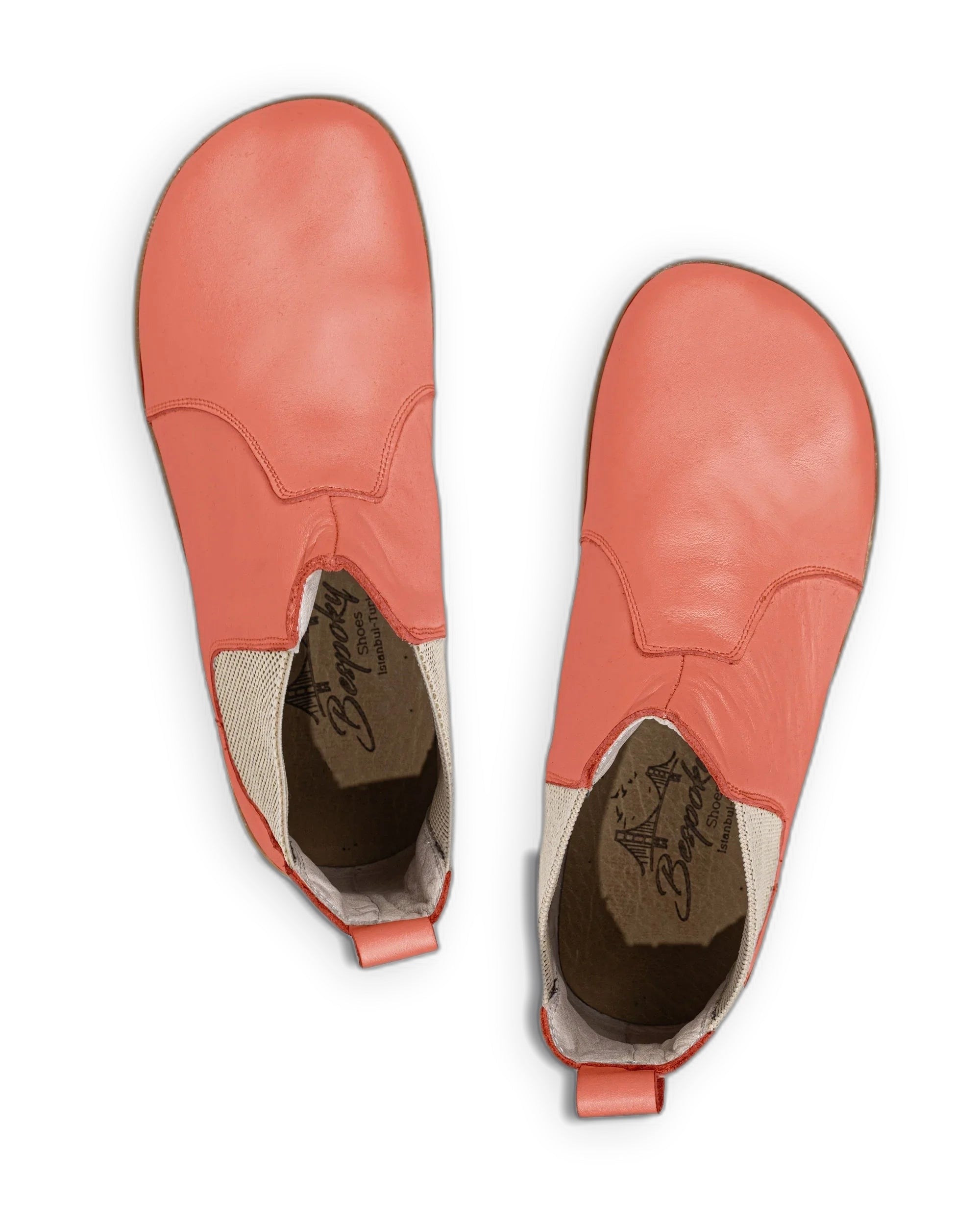 Detail Pomegranate Chelsea Boots - Handcrafted Calf Leather Turkey | Bespoky