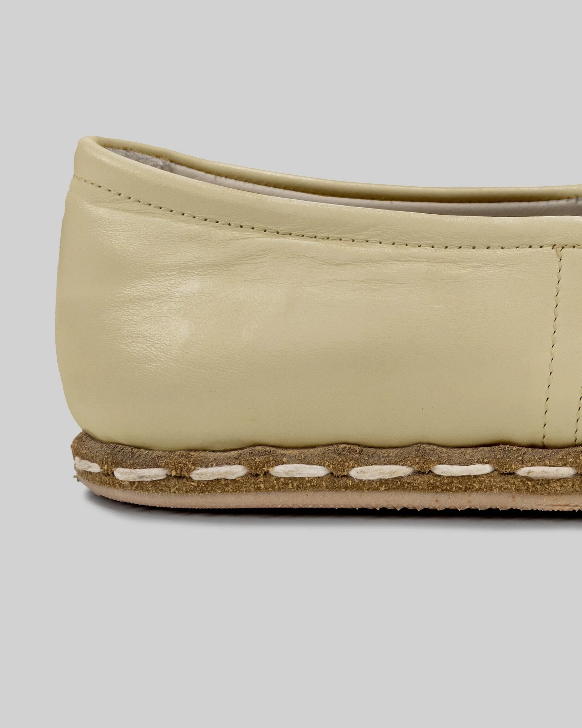 Detail Yellow Yemeni Shoes - Handcrafted Calf Leather Turkey | Bespoky