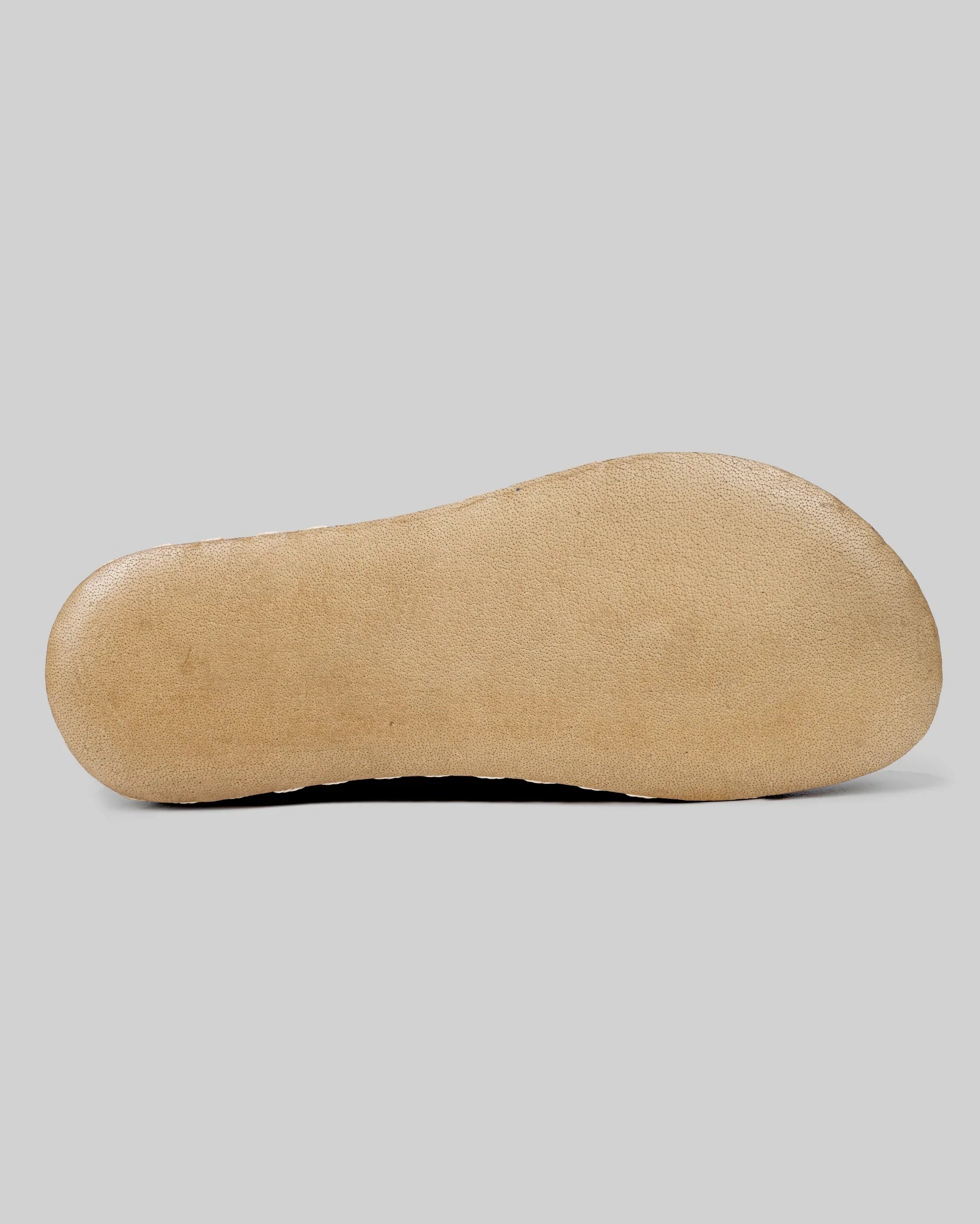 Sole detail Blue Oxford Shoes - Zero Drop Calf Leather | Bespoky
