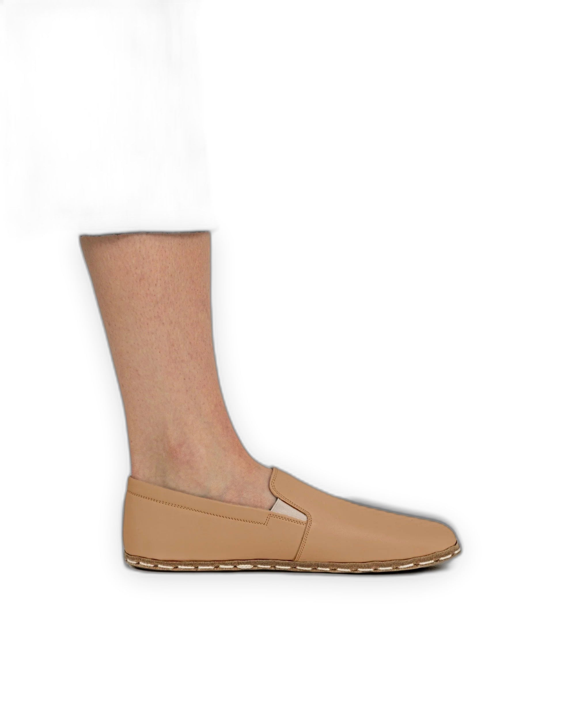 Sole detail Undyed Barefoot Shoes - Zero Drop Calf Leather | Bespoky