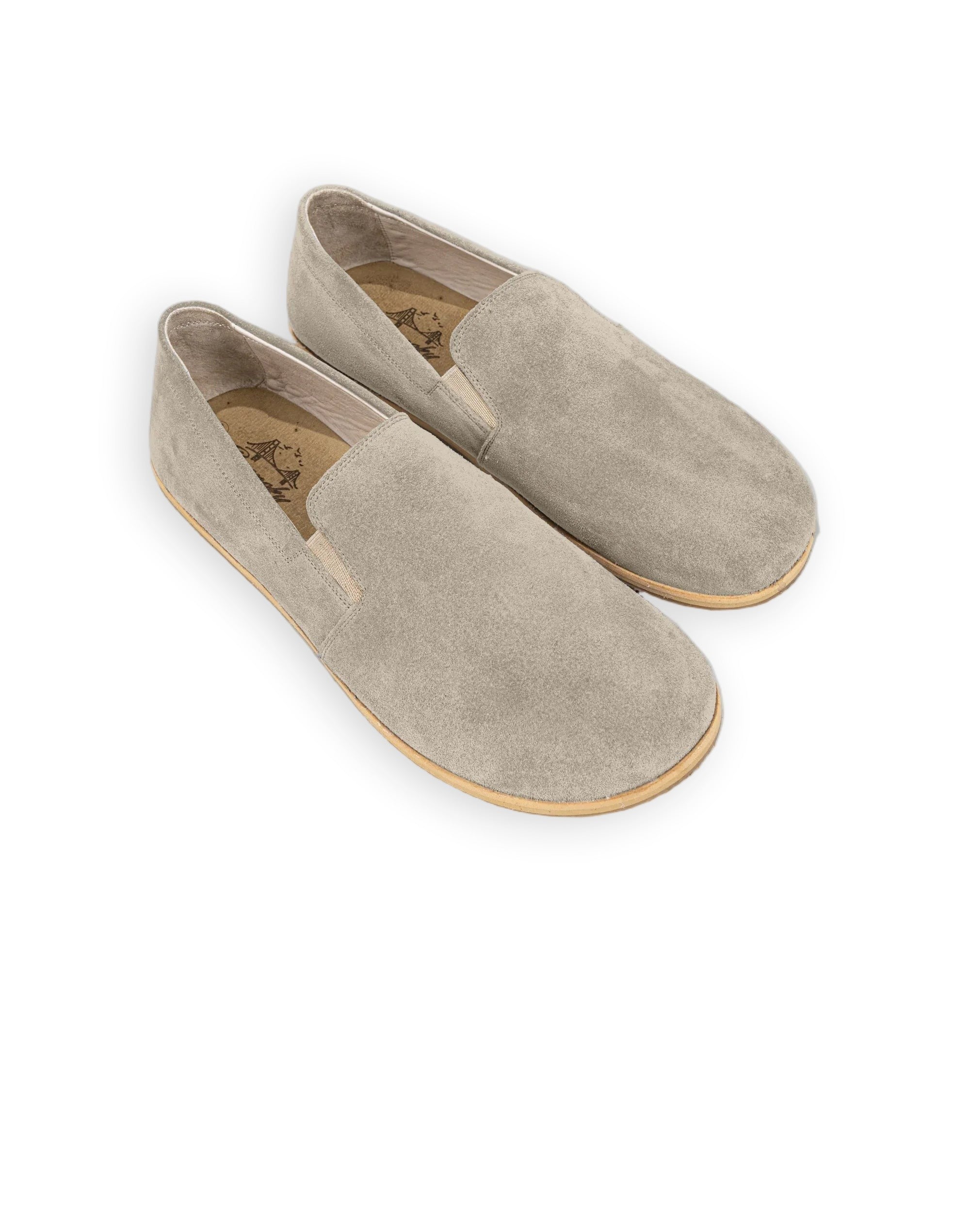 Women's Cream Barefoot Shoes - Handcrafted Calf Leather Wide Toe Box | Bespoky