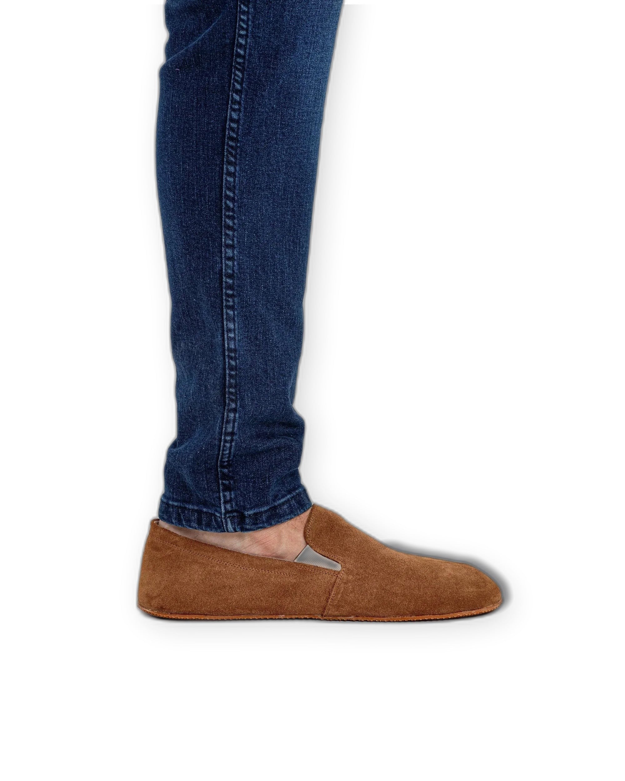 Pair Leather Barefoot Shoes - Barefoot Wide Toe Calf Leather | Bespoky