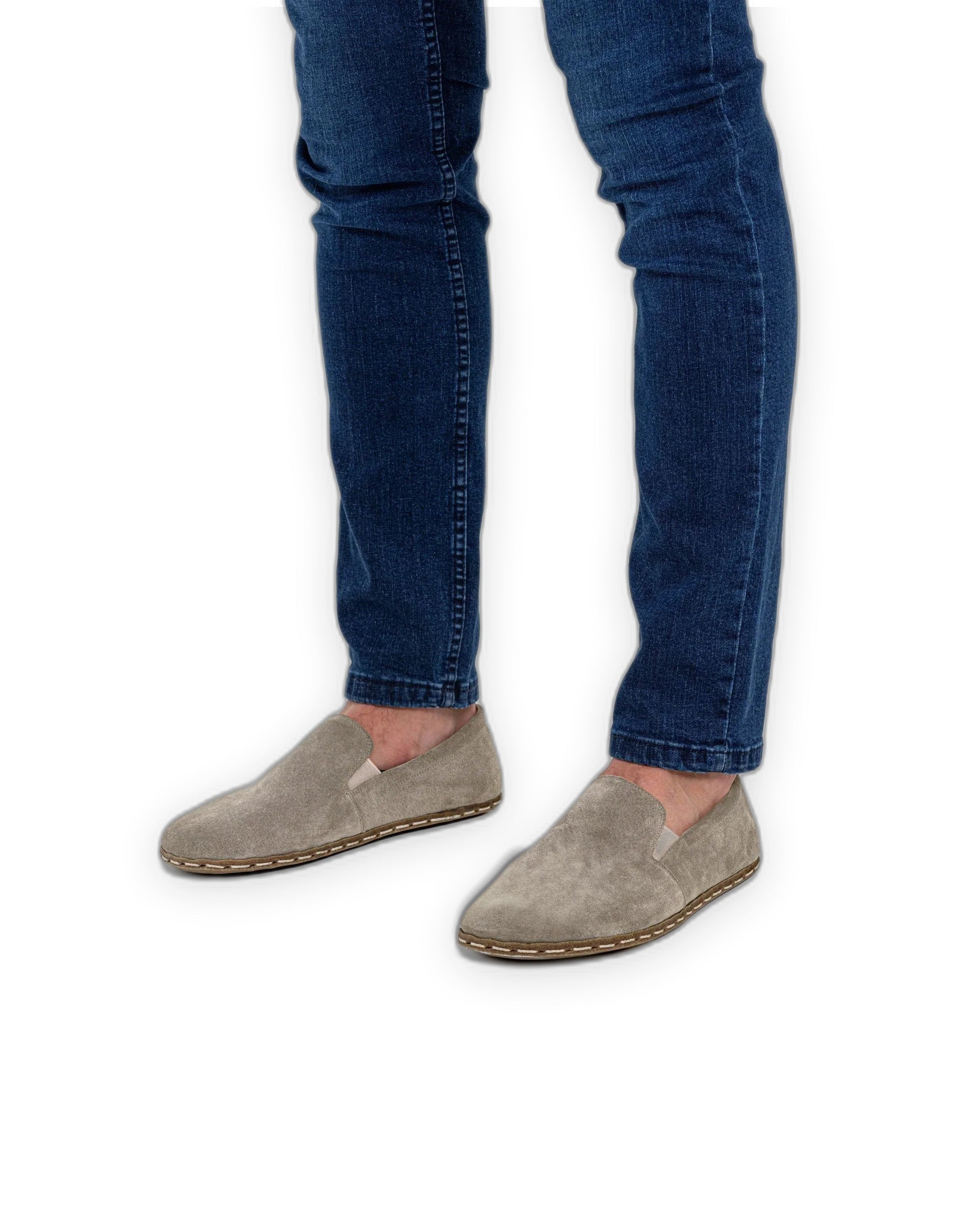 Side view Leather Barefoot Shoes - Calf Leather Zero Drop | Bespoky
