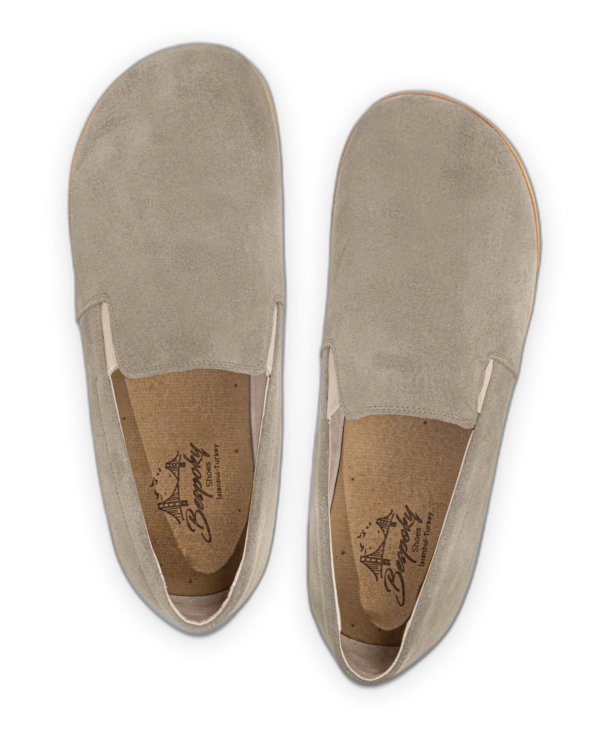 Side view Leather Barefoot Shoes - Calf Leather Zero Drop | Bespoky