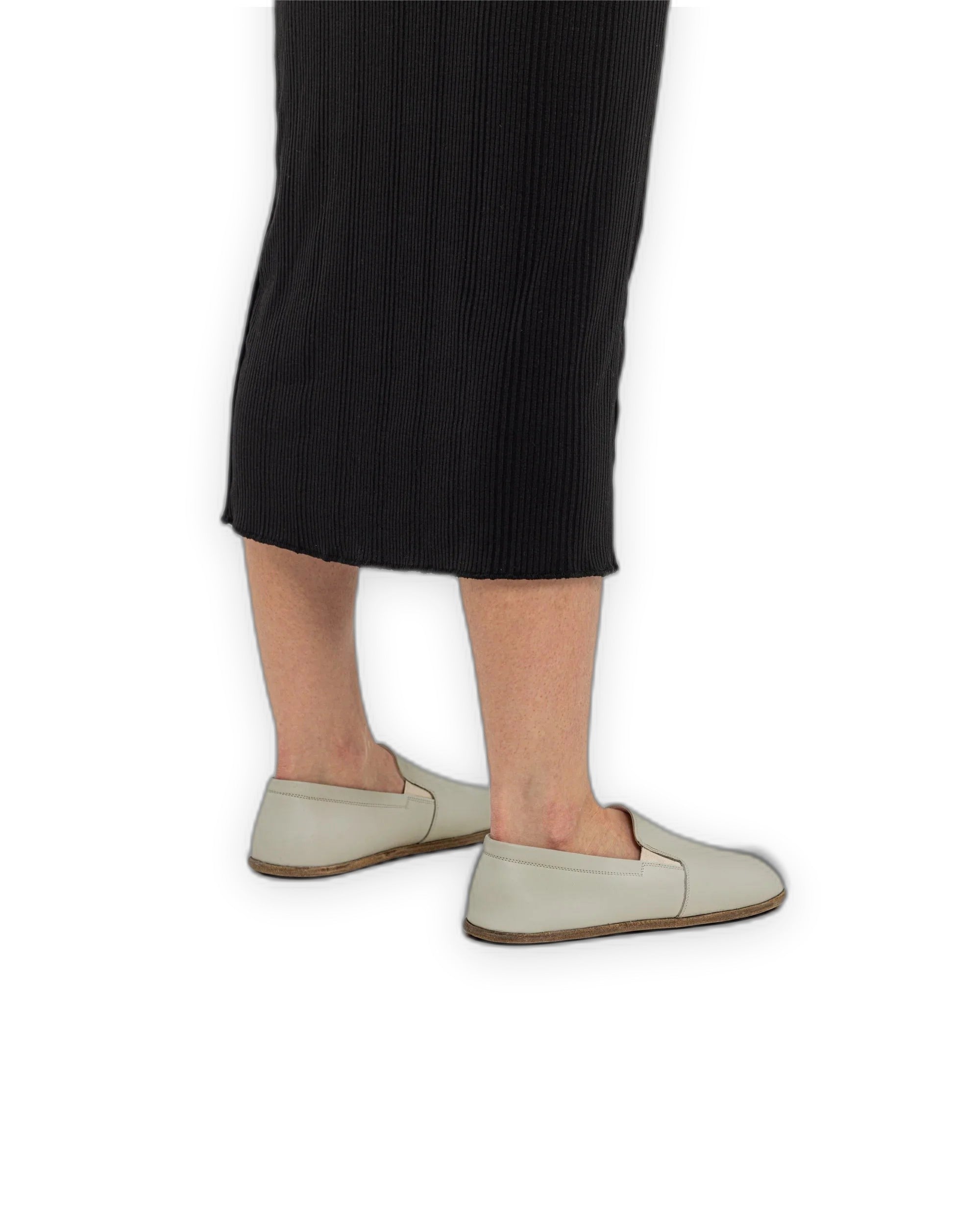 Sole detail Lucas Beige Barefoot Shoes - Zero Drop Calf Leather | Bespoky