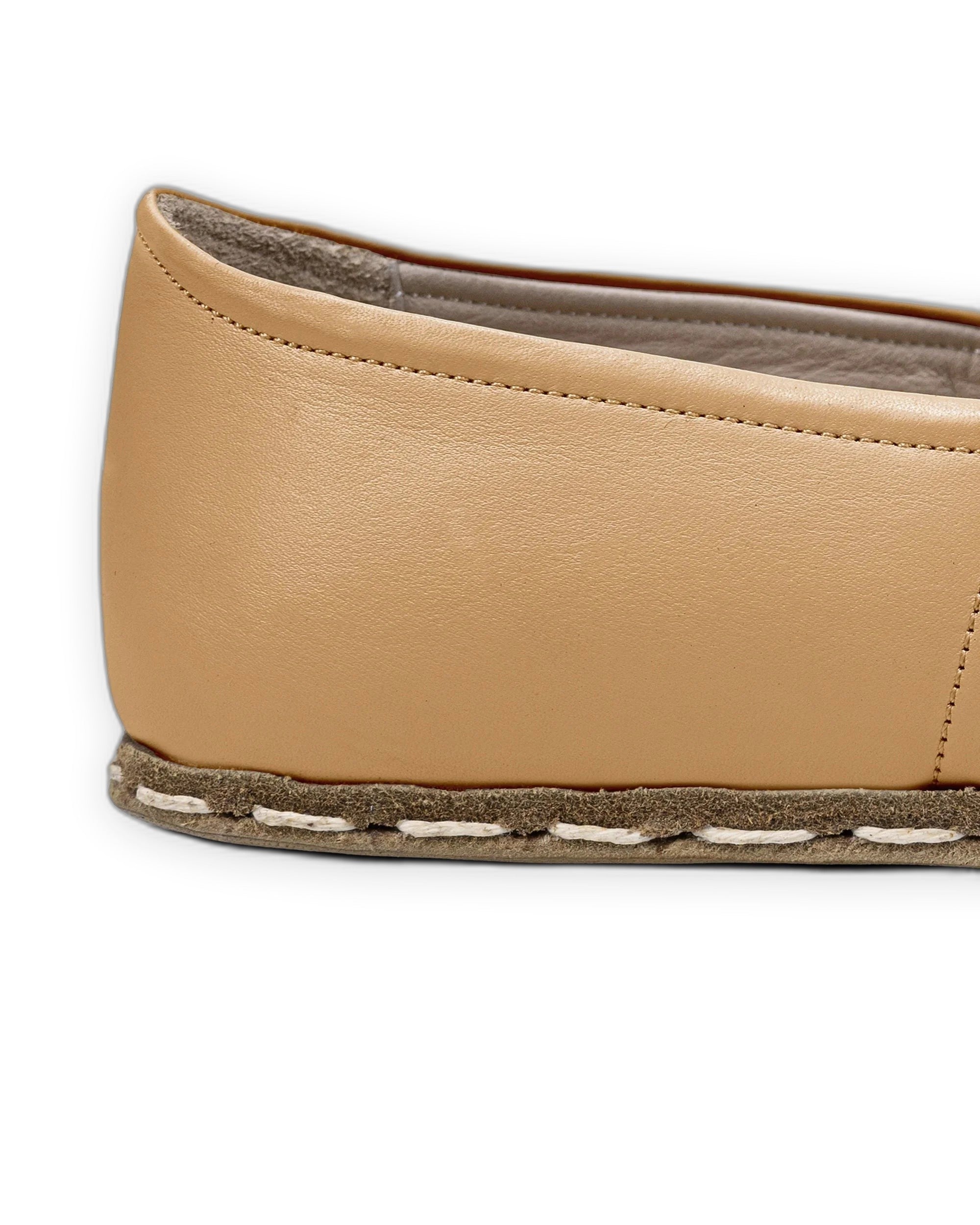 Top view Melon Yellow Barefoot Yemeni - Handcrafted Calf Leather | Bespoky