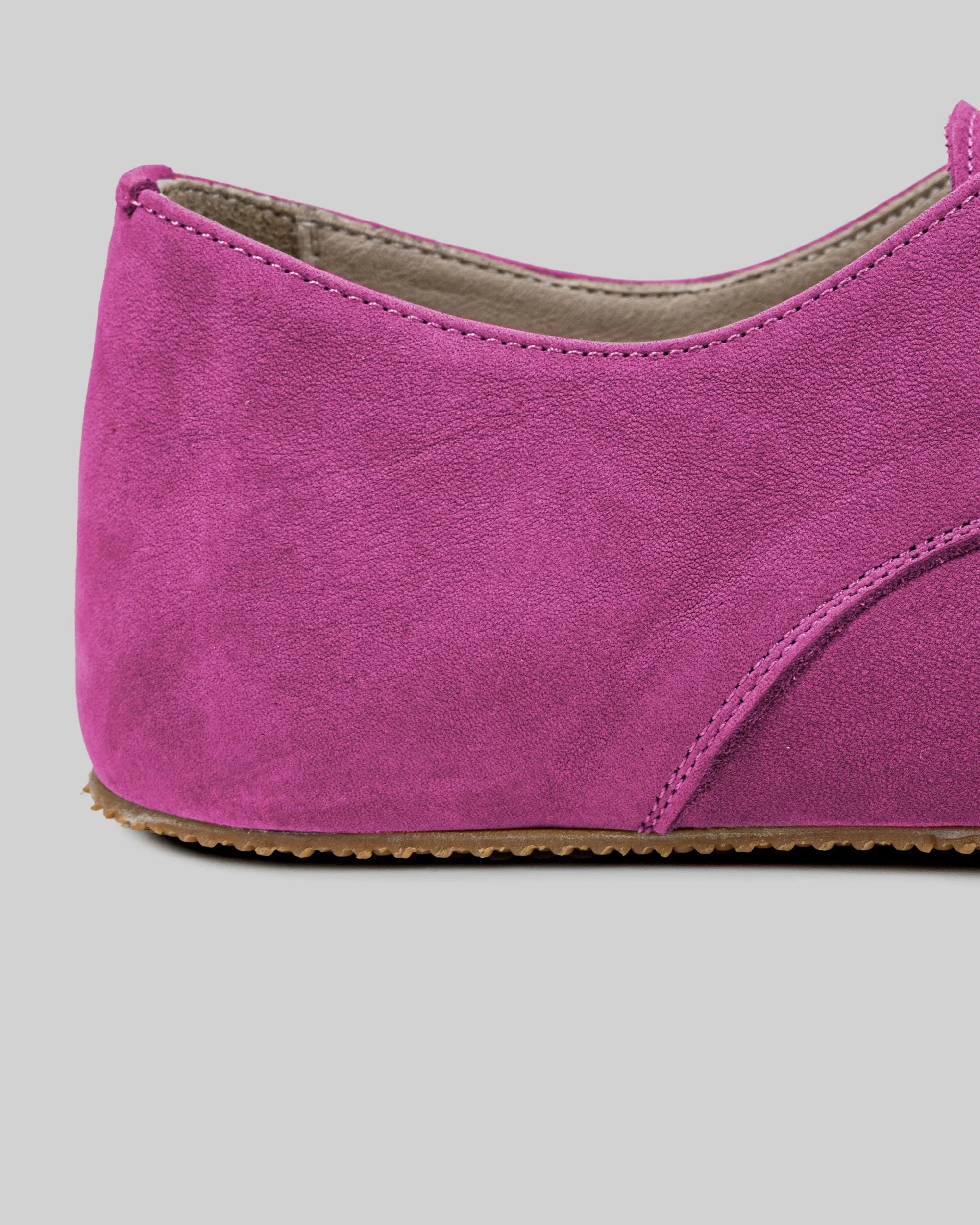 Top view Pink Oxford Shoes - Handcrafted Calf Leather | Bespoky