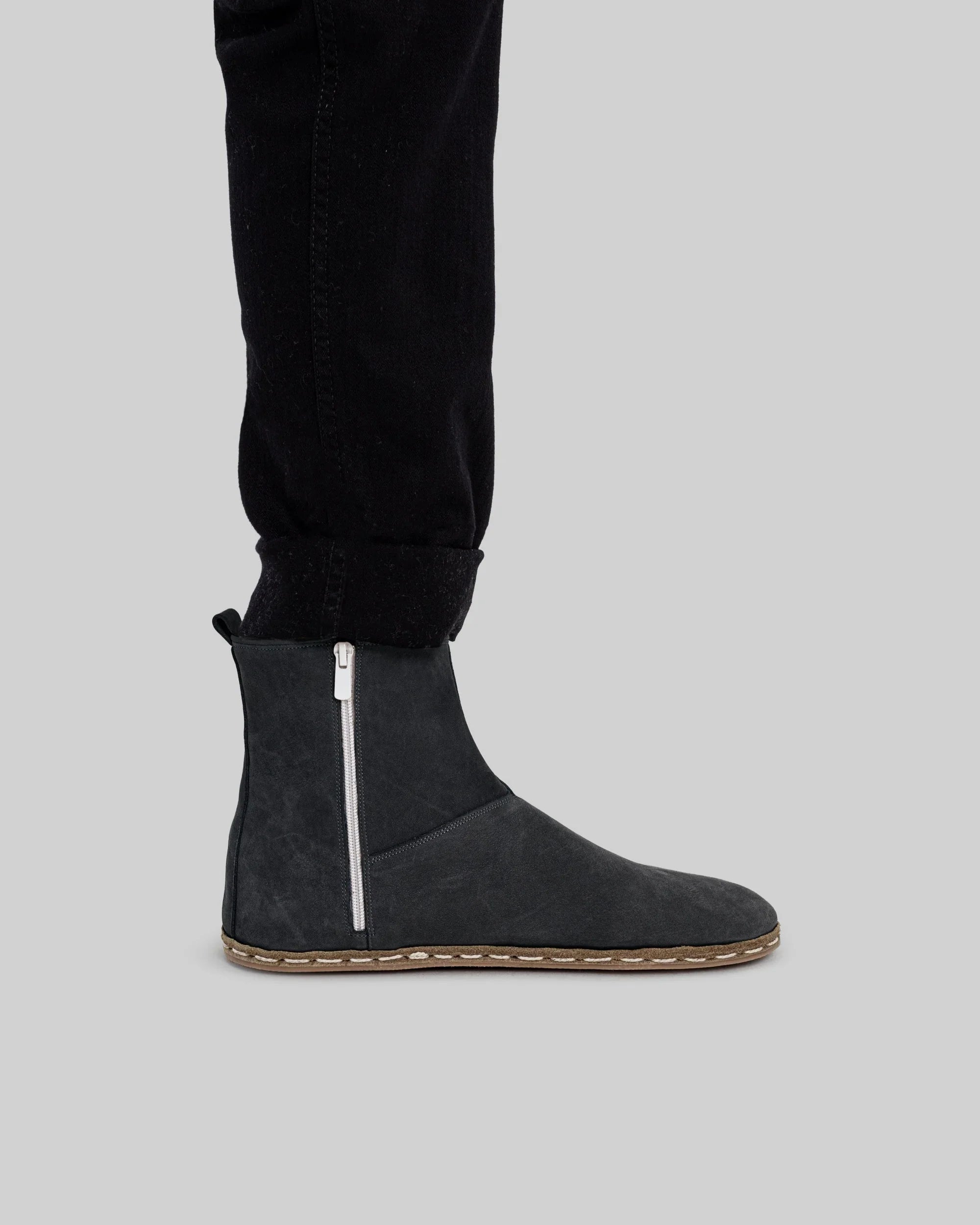 Detail Smoked Chelsea Boots - Handcrafted Calf Leather Turkey | Bespoky