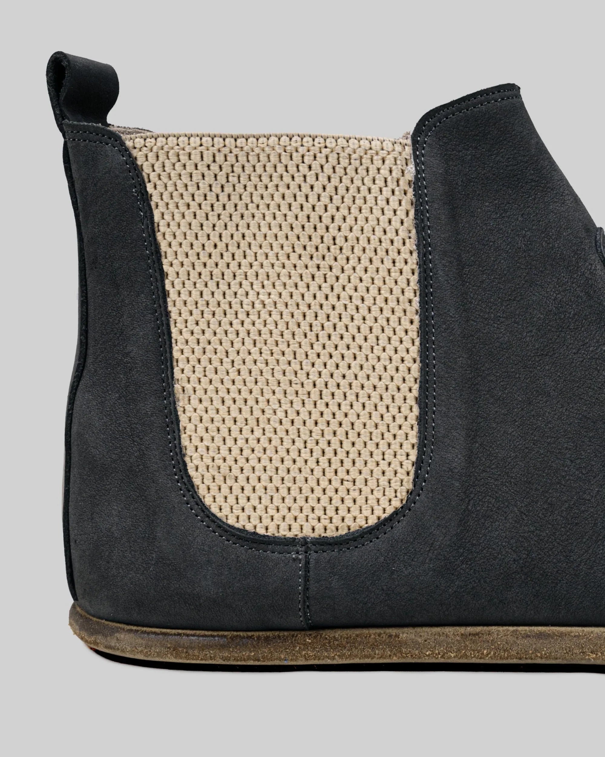 Top view Smoked Chelsea Boots - Handcrafted Calf Leather | Bespoky