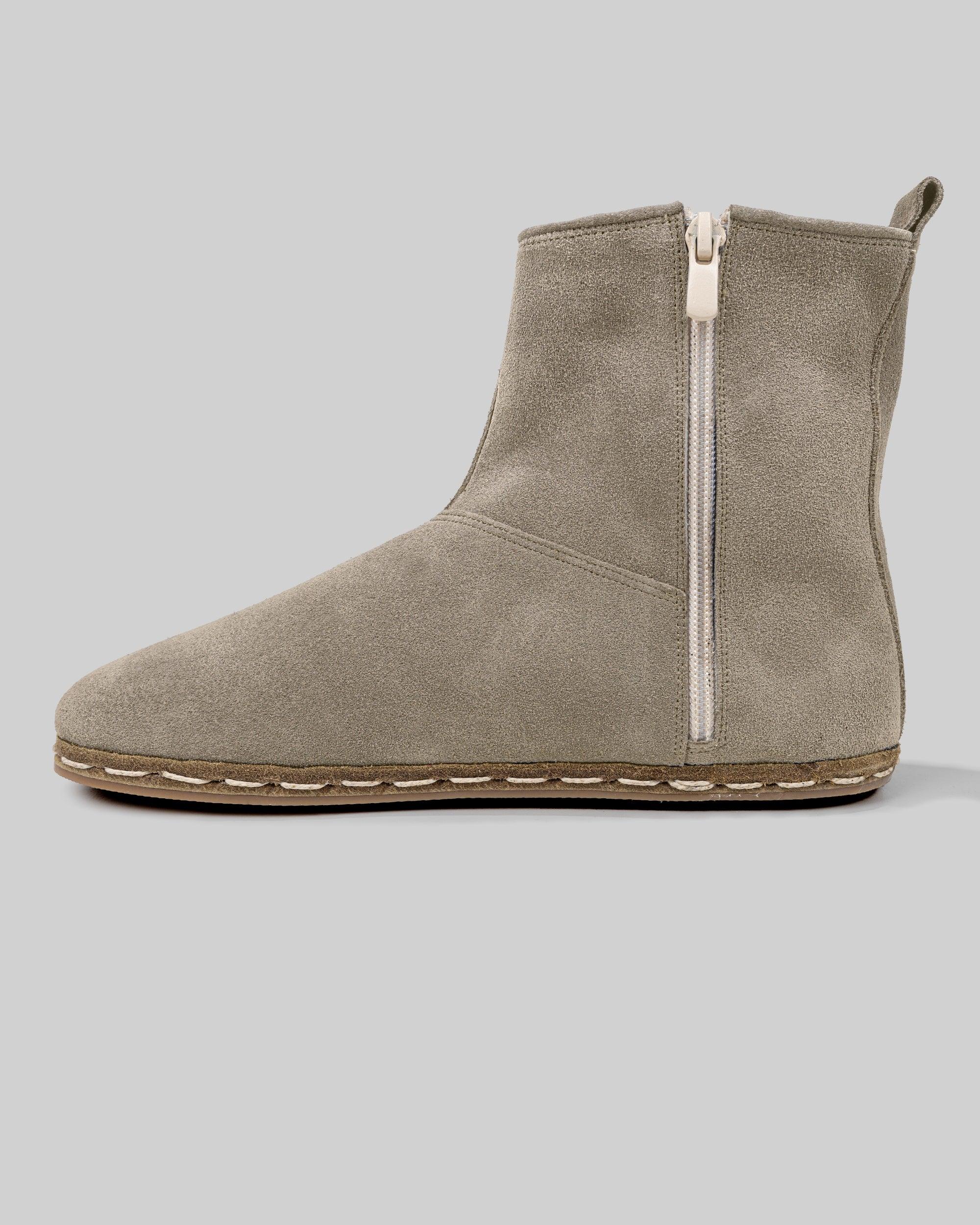 Top view Suede Chelsea Boots - Handcrafted Calf Leather | Bespoky